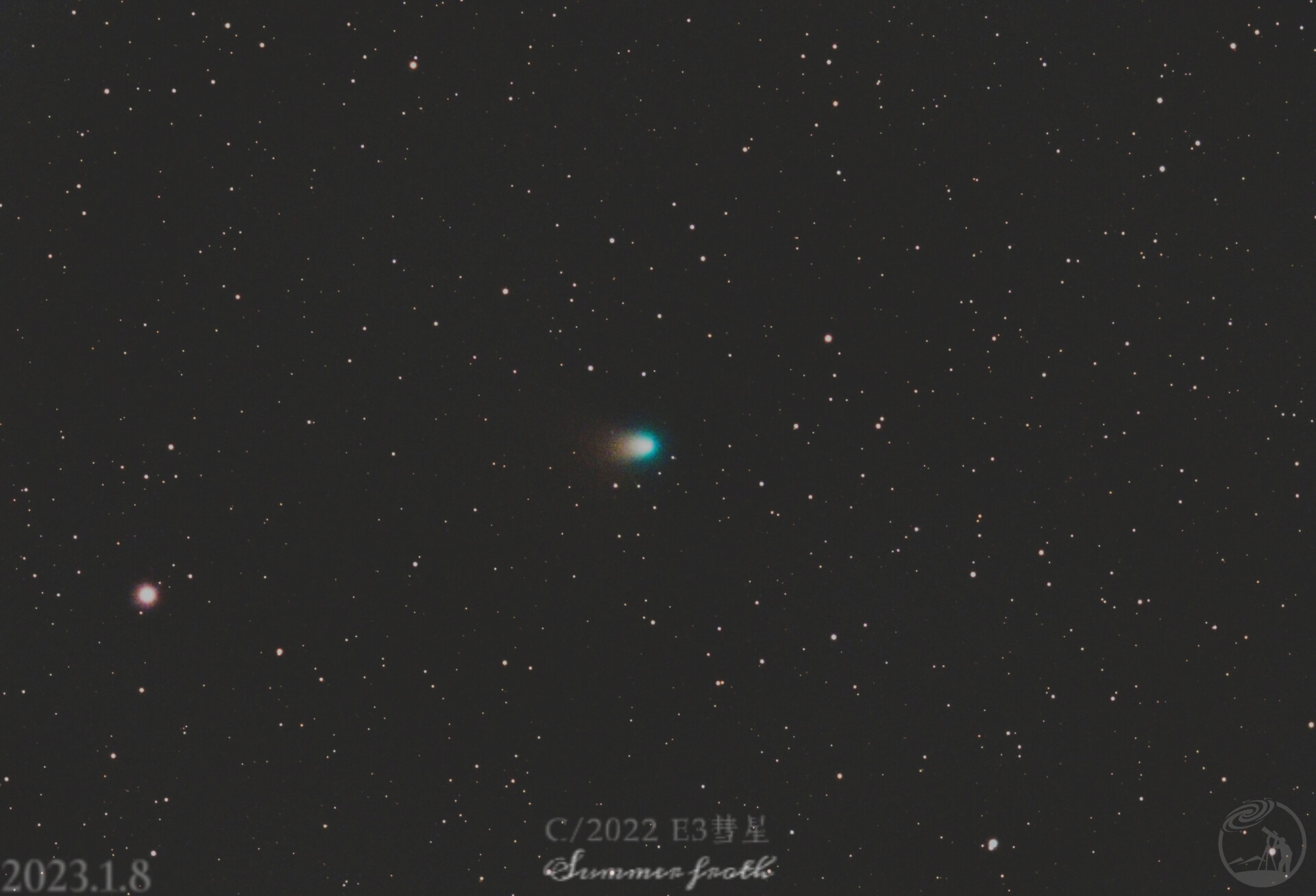 C/2022 E3彗星拍摄