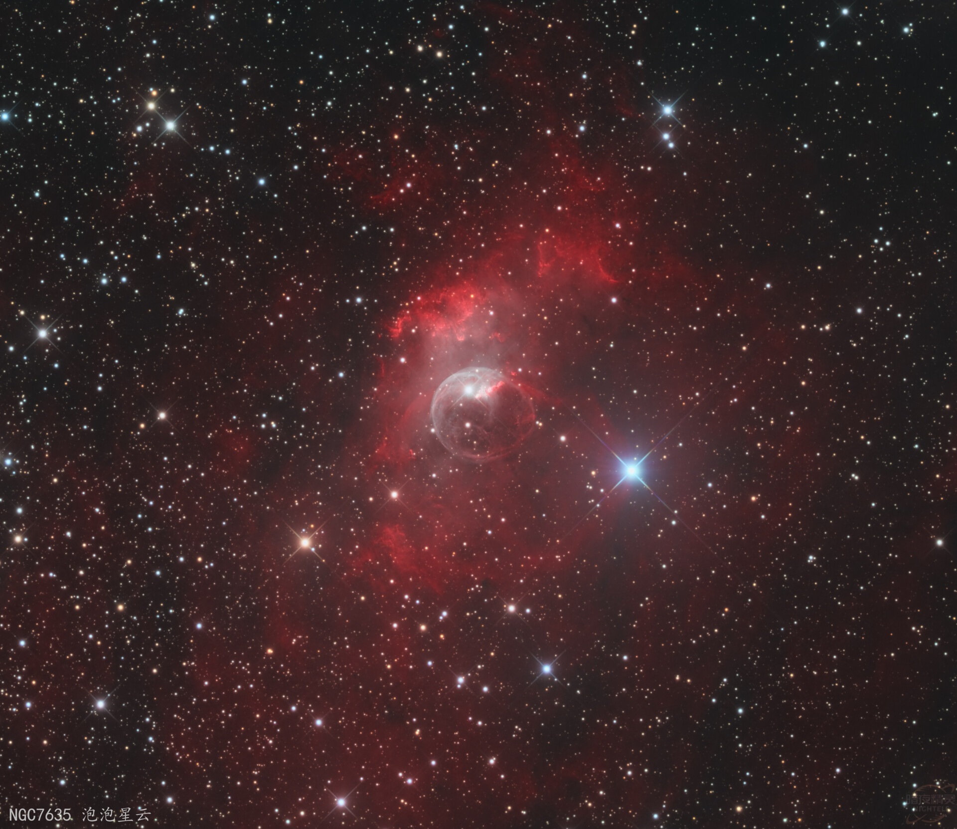 NGC7635 泡泡星云