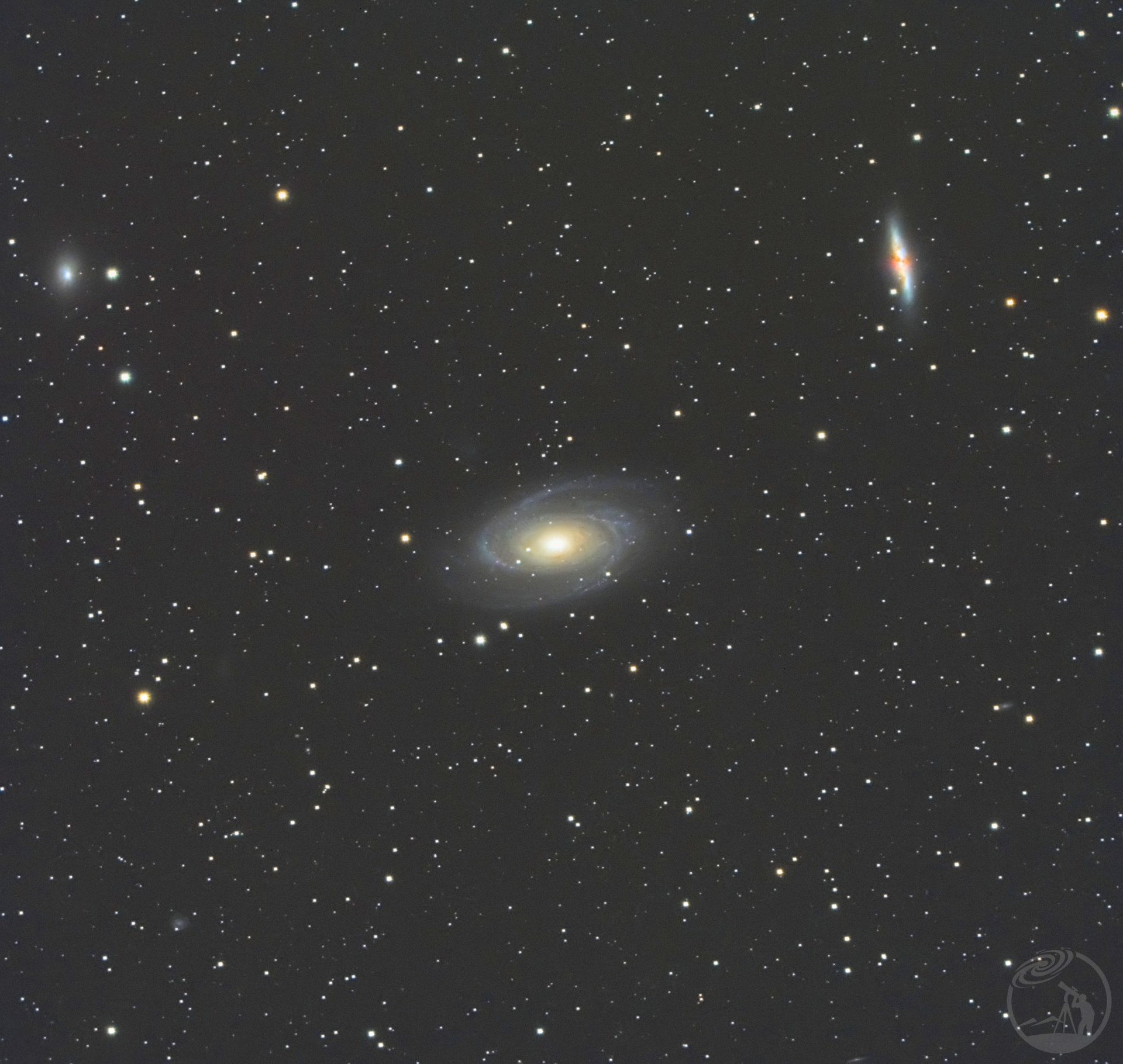 M81波德星系&M82雪茄星系