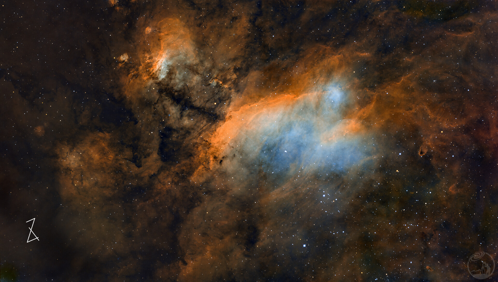 IC4628斑节虾星云