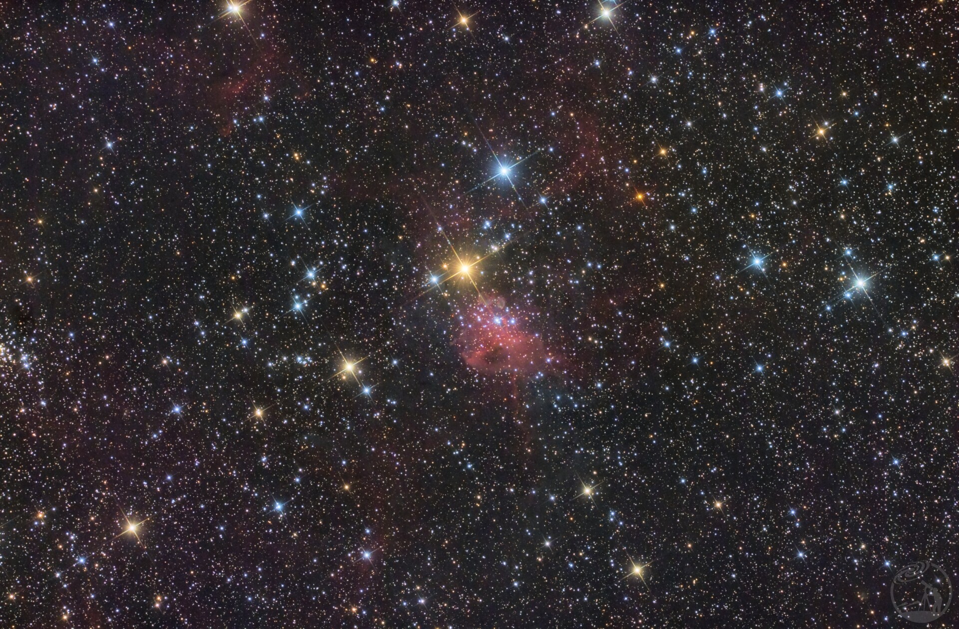 IC417蜘蛛星云