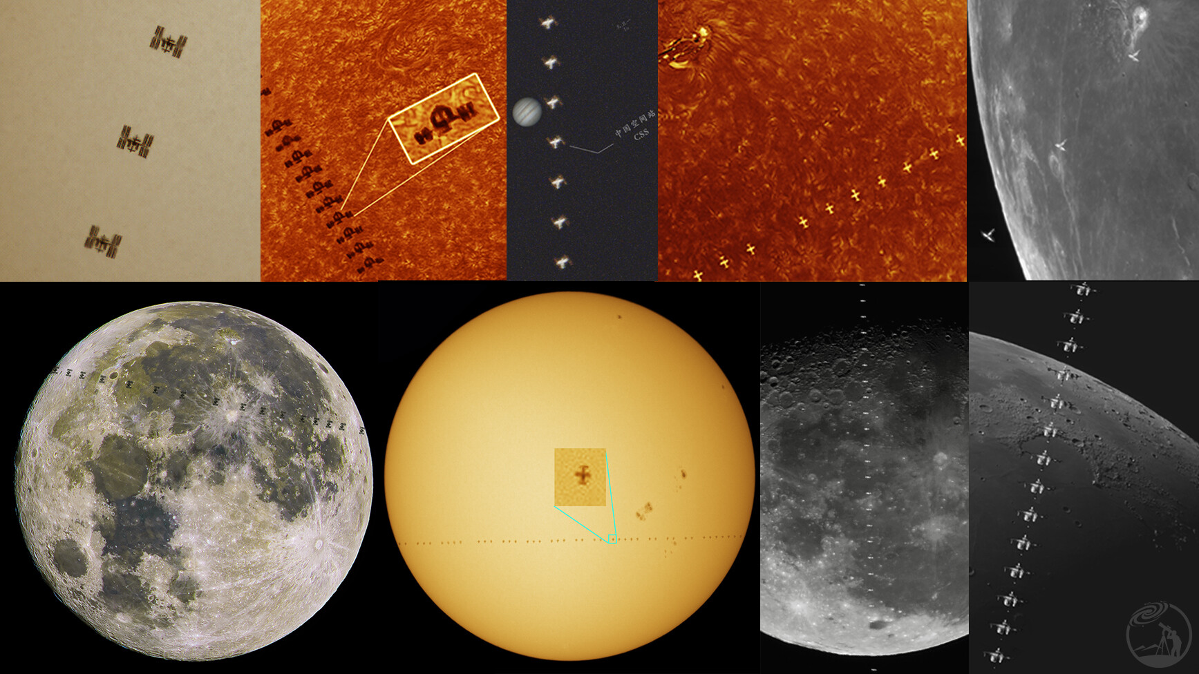 空间站摄影系列零基础教程（3）空间站凌日月的拍摄
