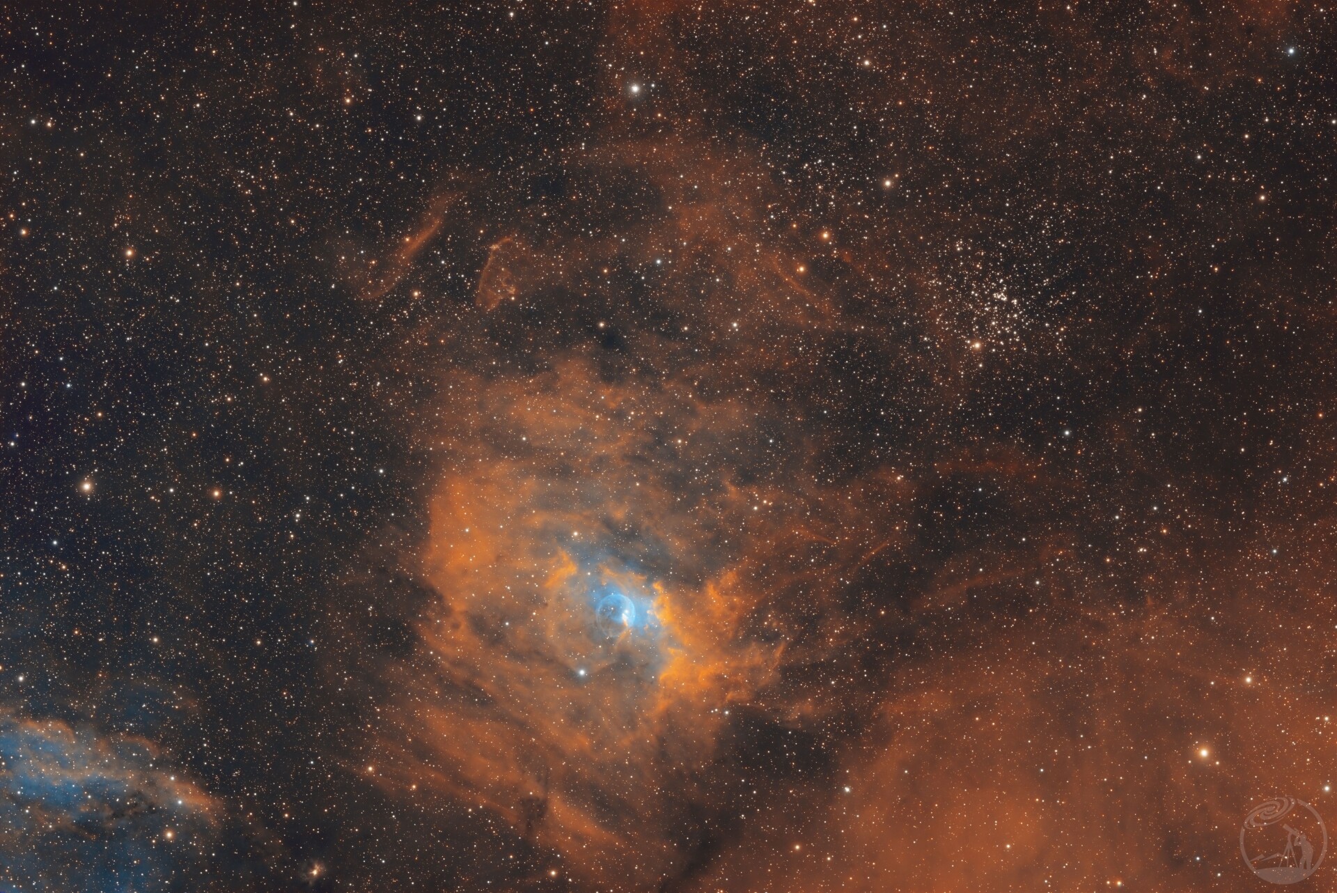 NGC7654 气泡＆胡椒