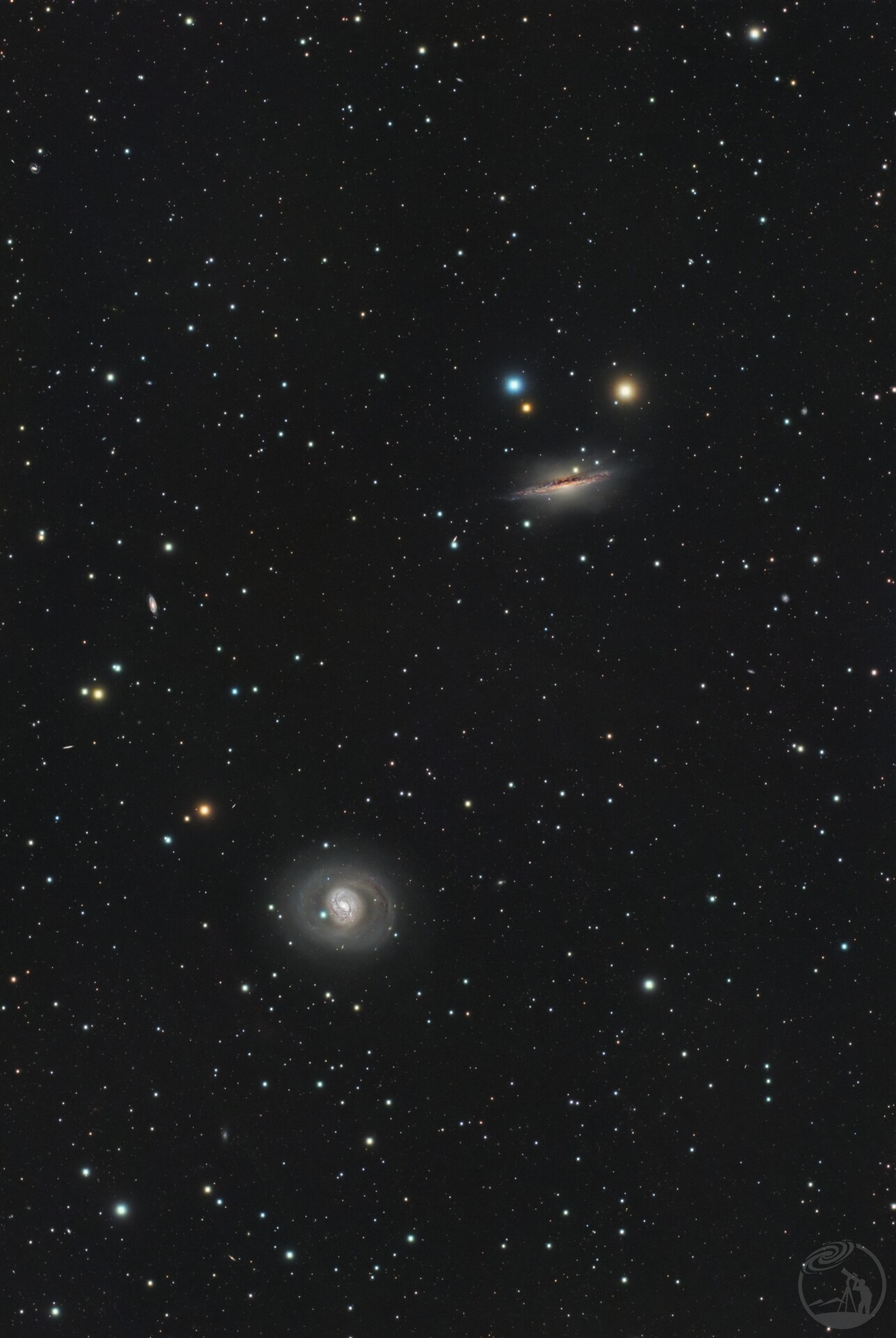 M77&NGC1055