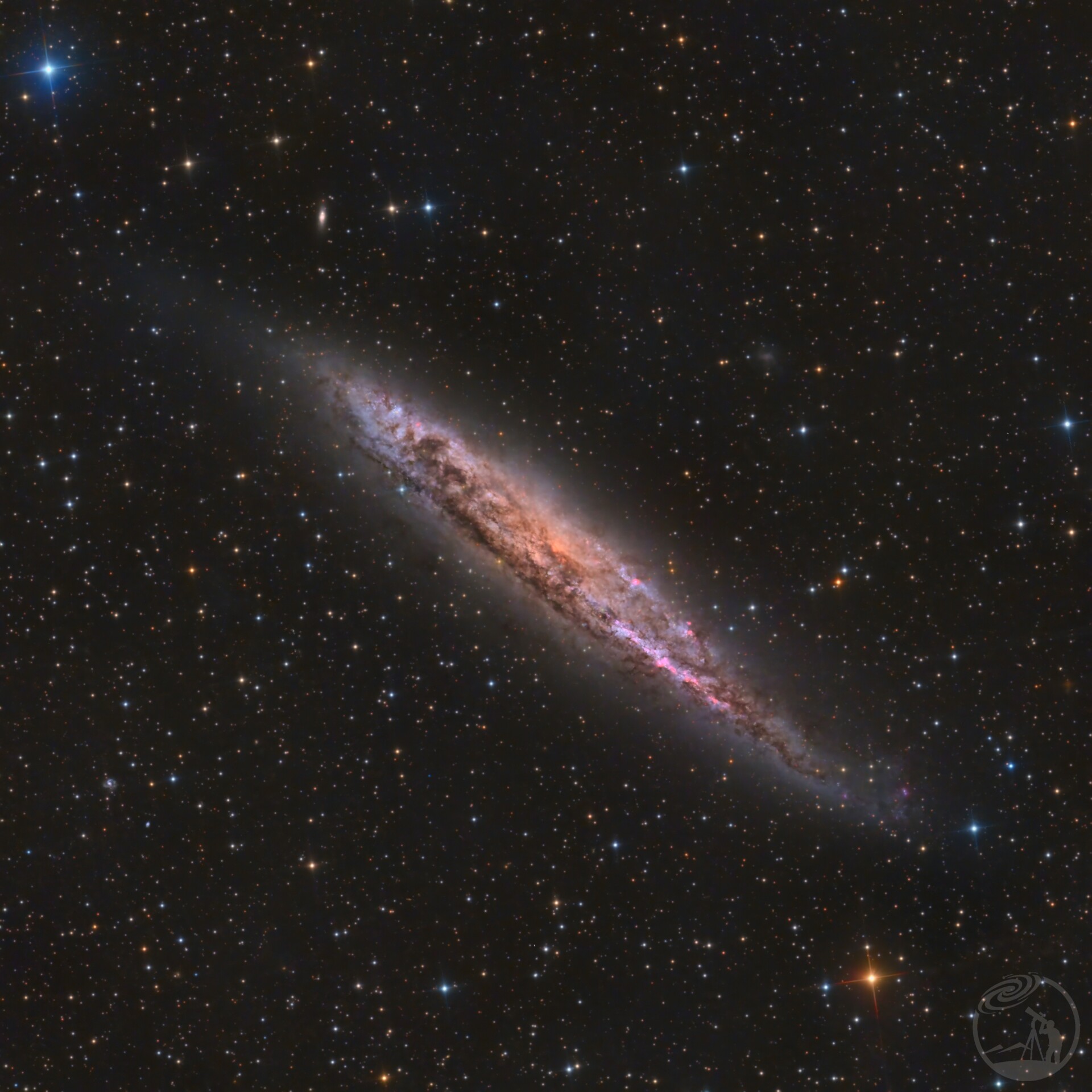 NGC4945 比目鱼星系