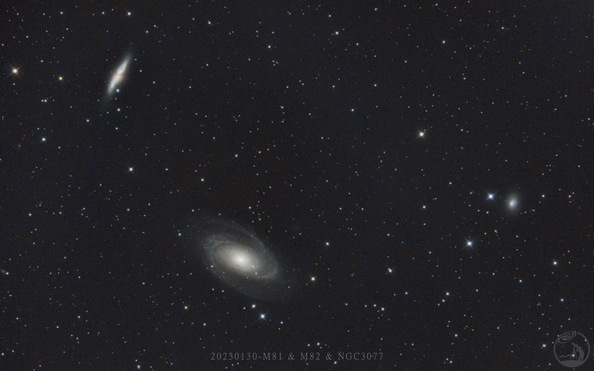 M81 & M82 & NGC3077
