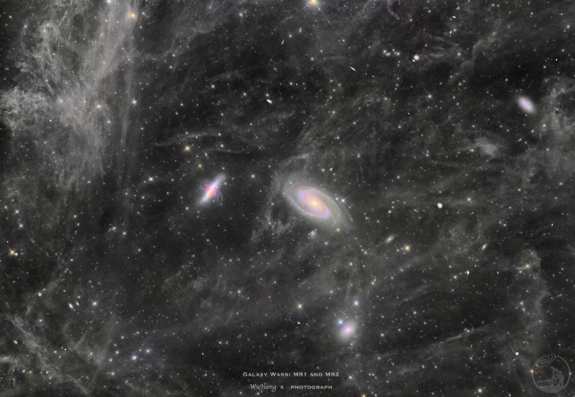 Galaxy war：M81&M82