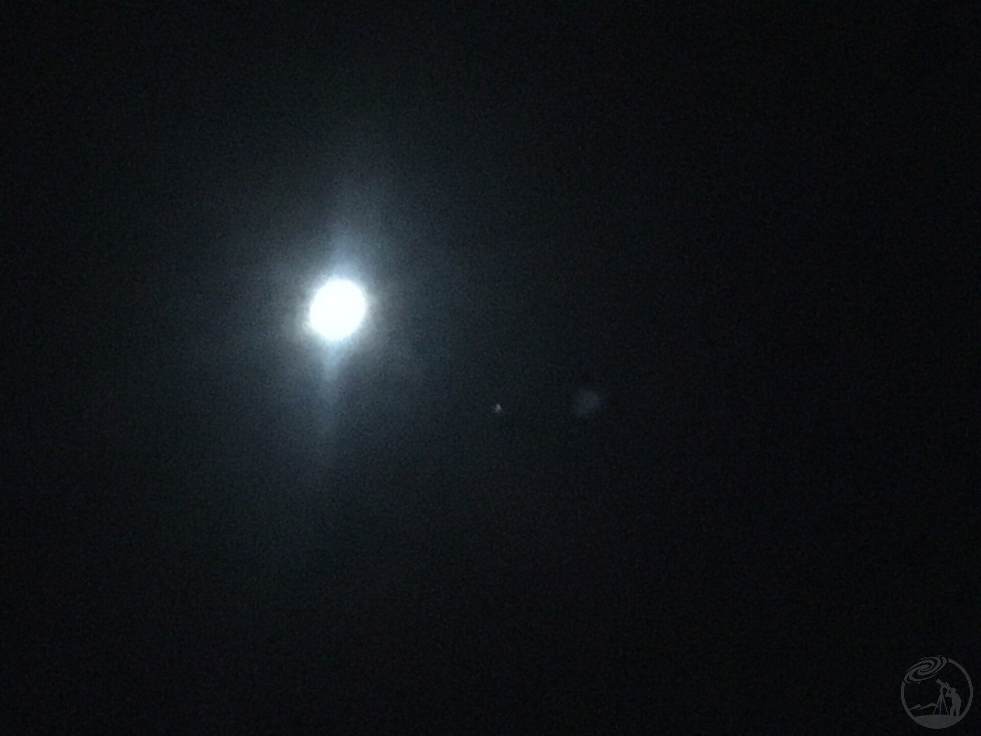 火星合月