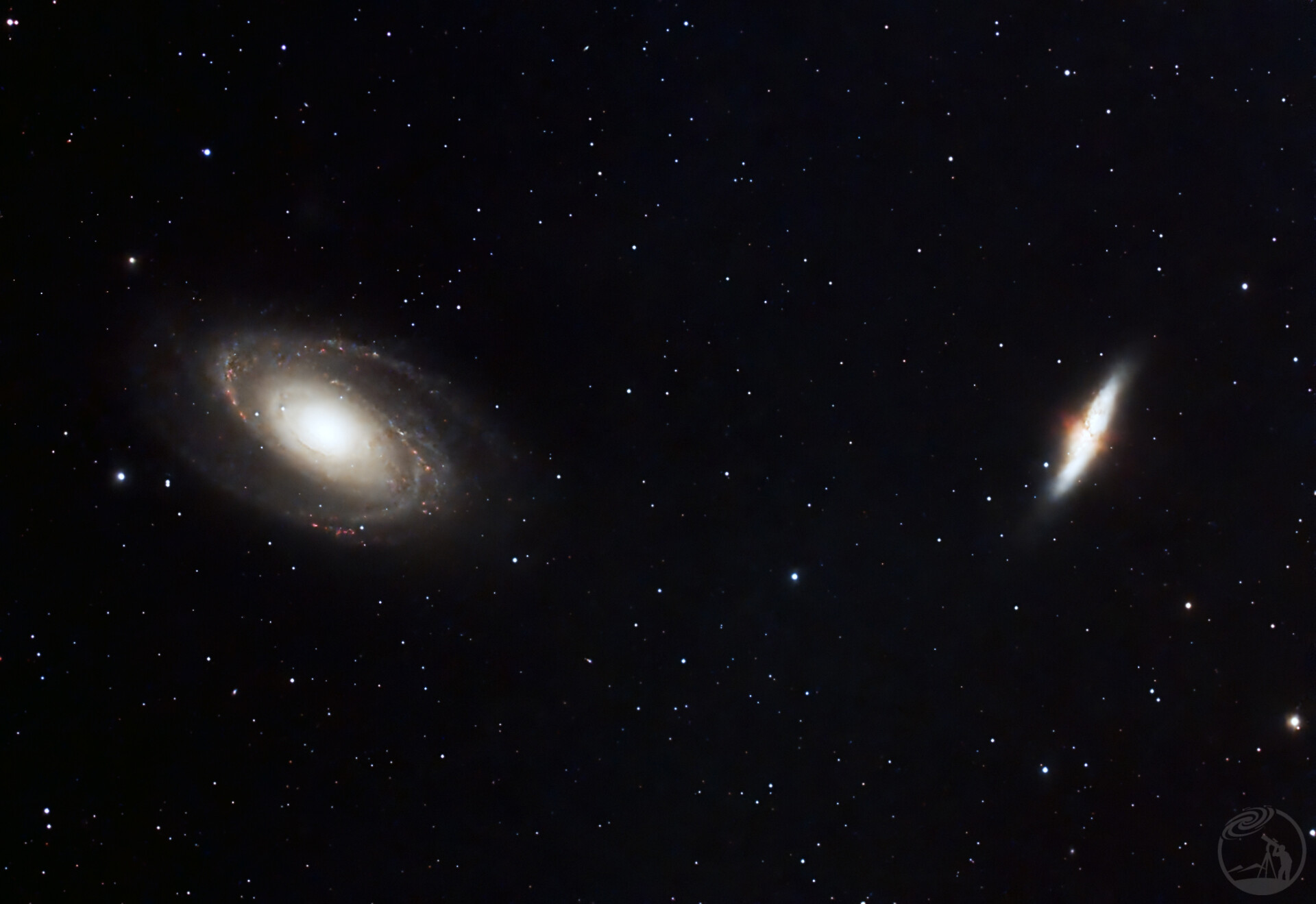 M81、M82星系