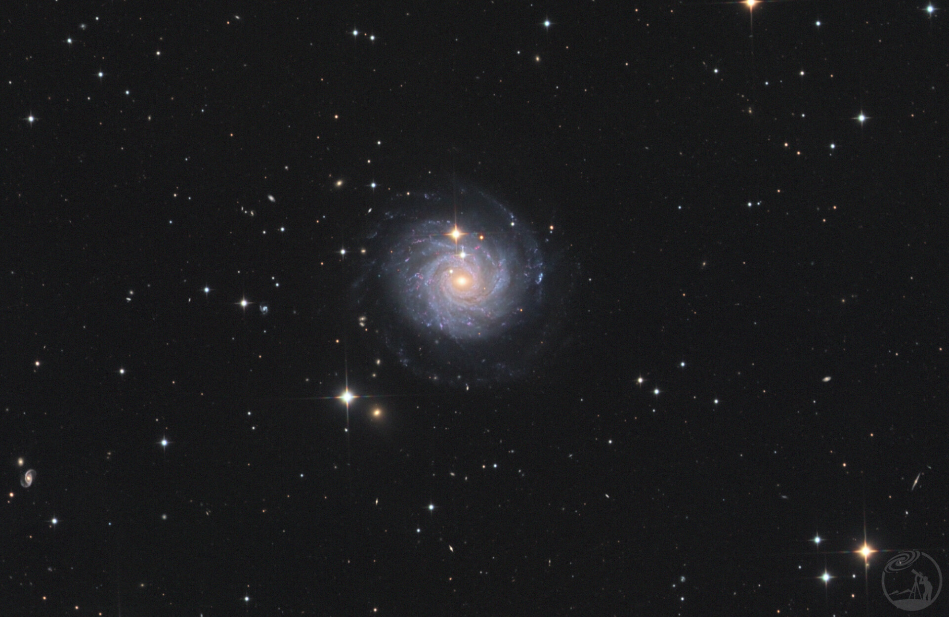 NGC3344 洋葱切片星系