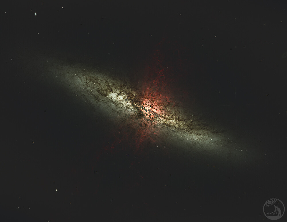 M82（Hubble）