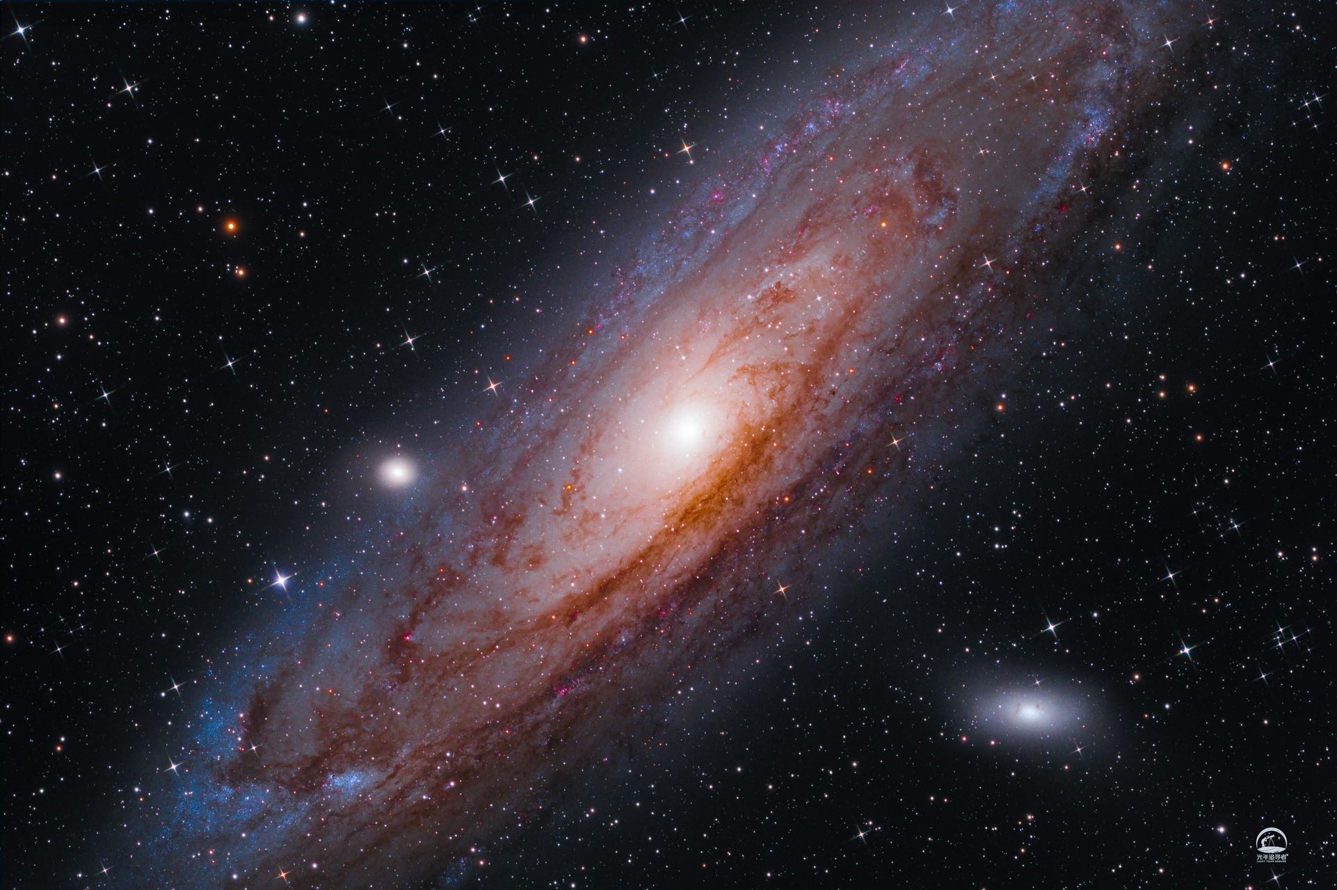 黑区顶级素材  M31 拍一赠三 赠送一套女巫星云 鲸鱼星系 NGC1275