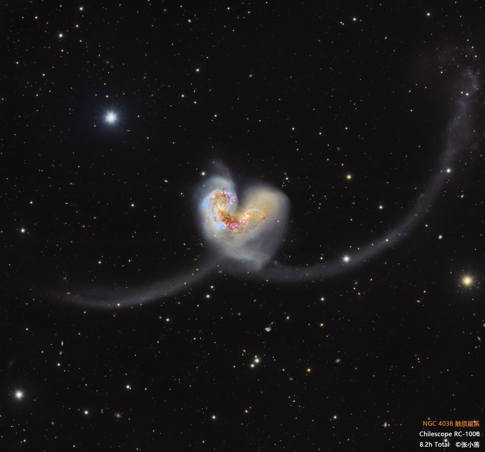 NGC4038 爱心星系