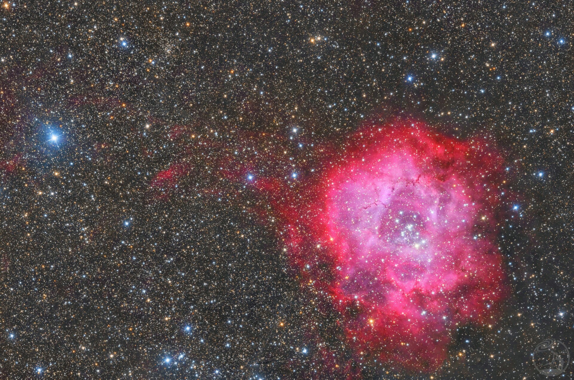 NGC2237 玫瑰星云RGB