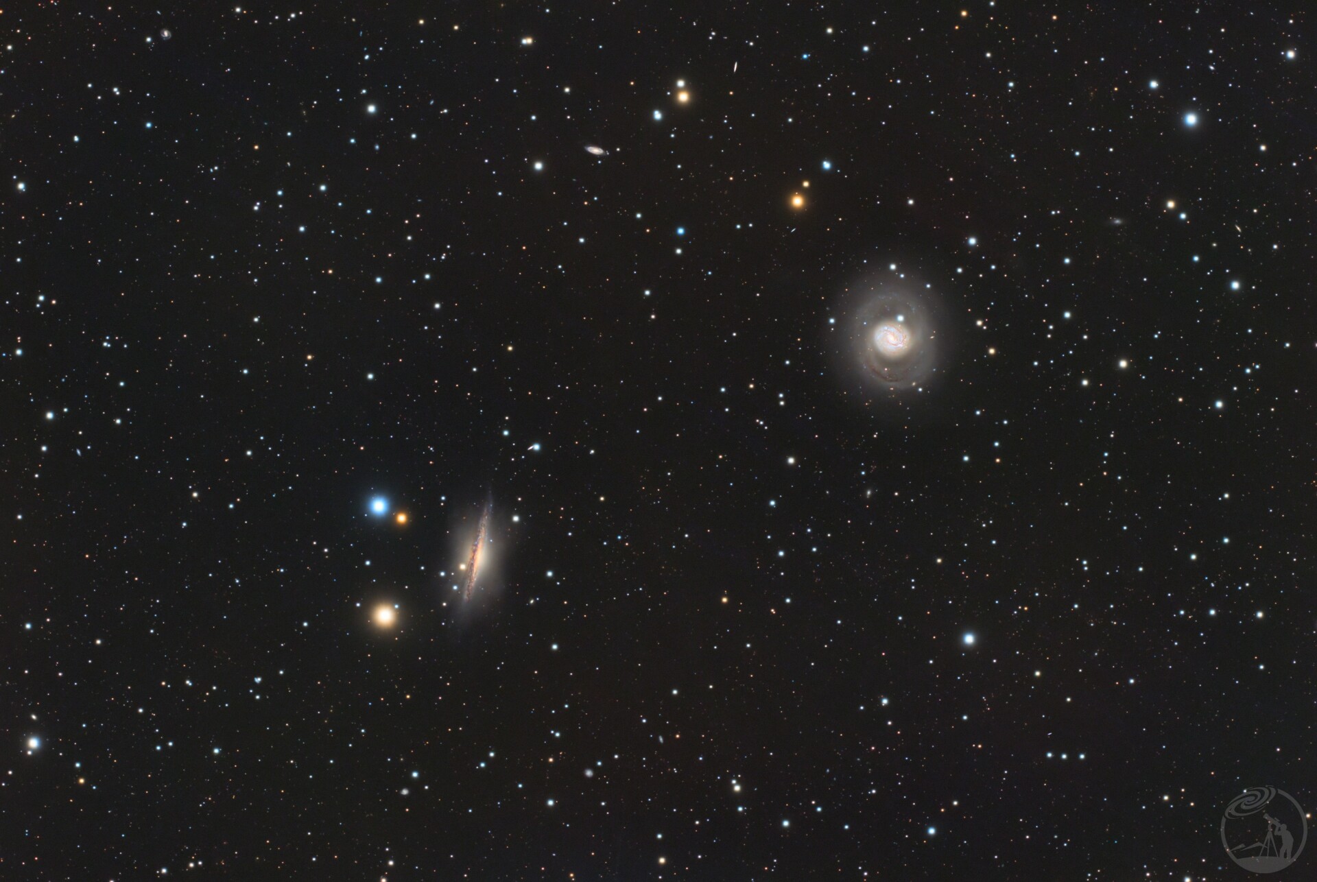 M77和NGC 1055