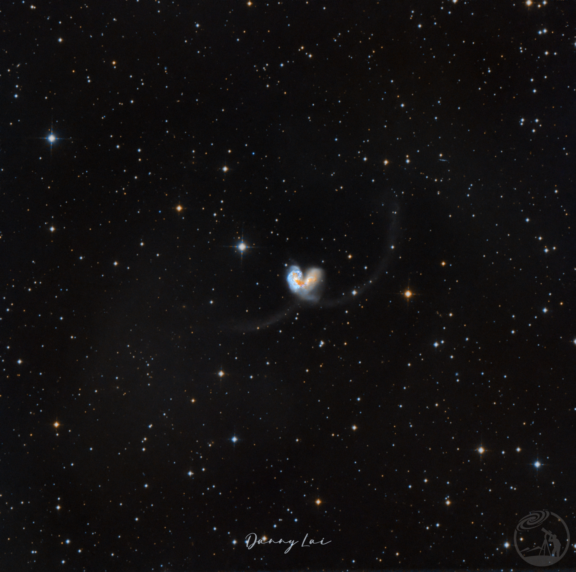 NGC4038/39爱心🧡