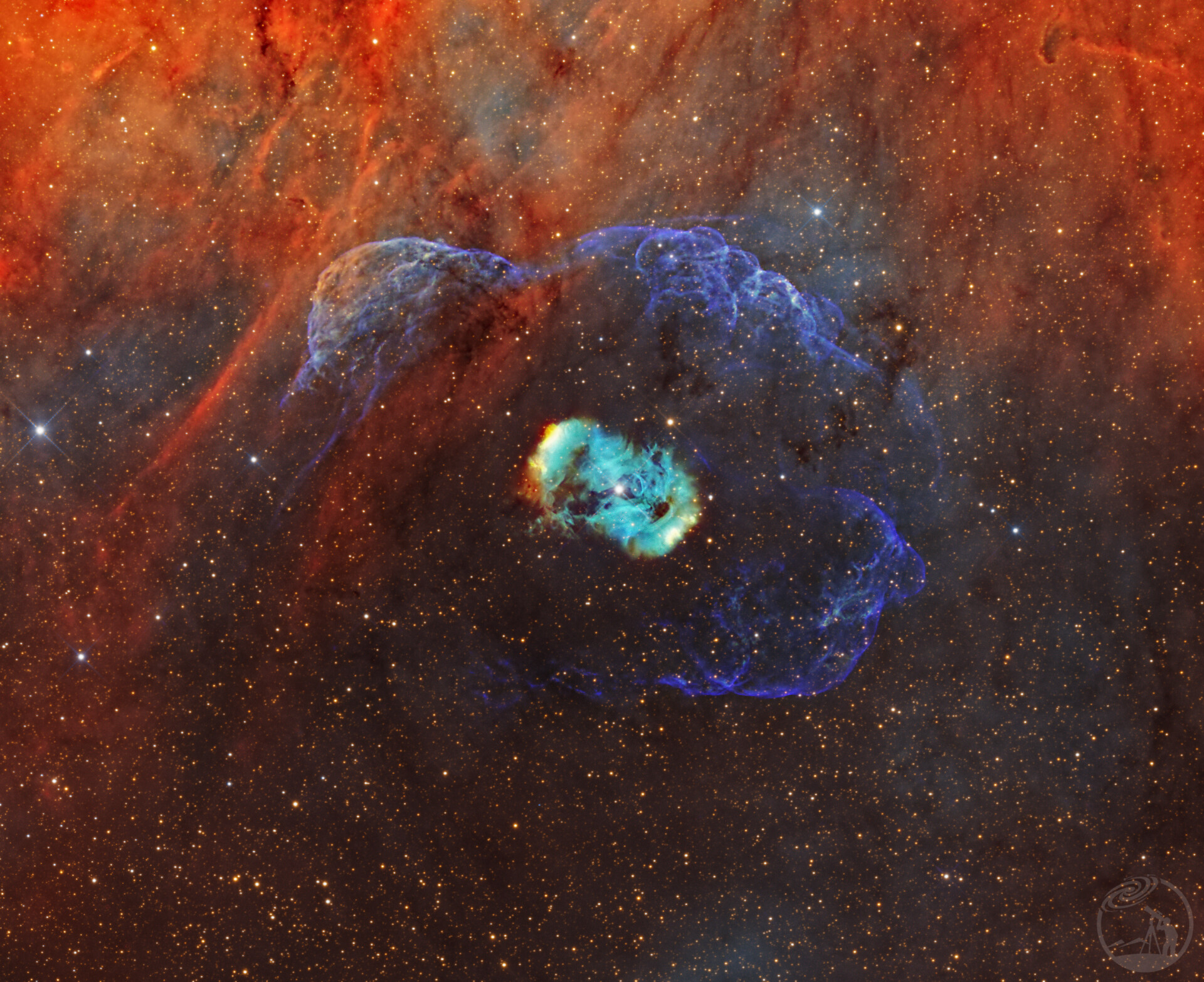 NGC6164 火烧龙蛋
