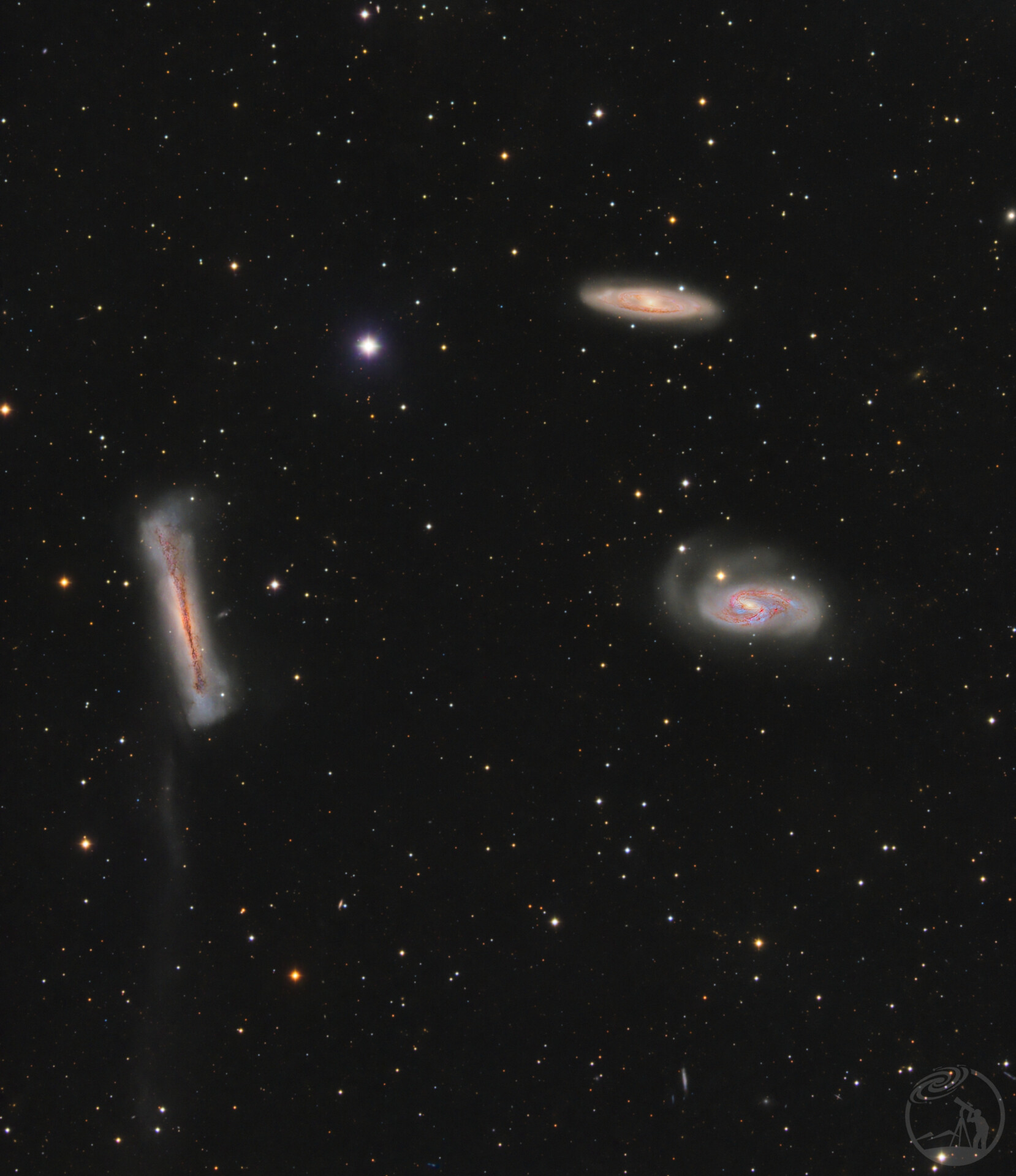 Leo Triplet