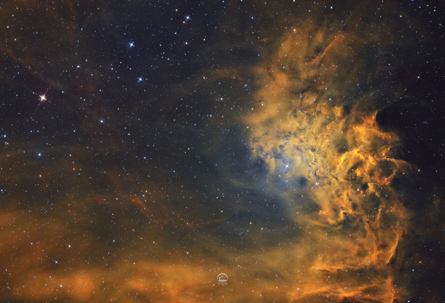 【黑区SHO】火焰星云 买一送一 赠送一套顶级练手素材 M17