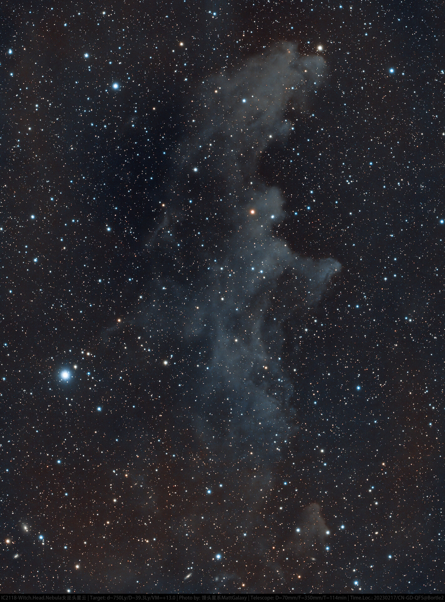 IC2118-Witch.Head.Nebula女巫头星云