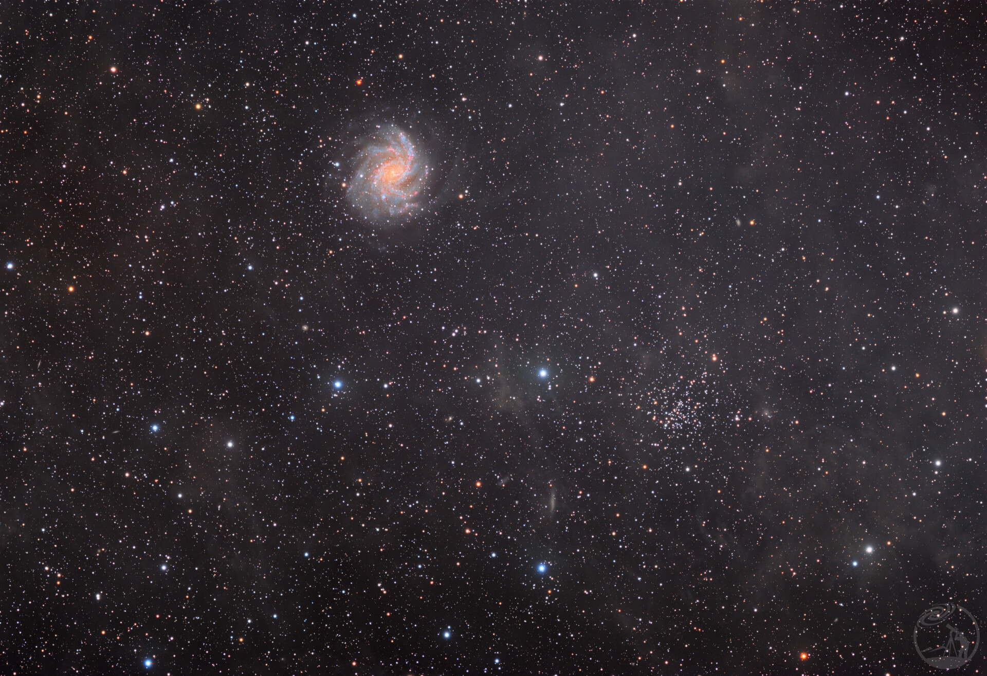 NGC 6946和NGC 6939