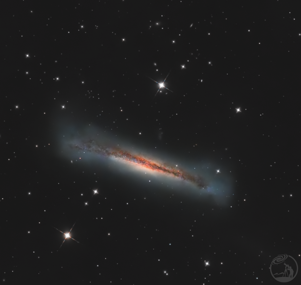 NGC3628 汉堡星系