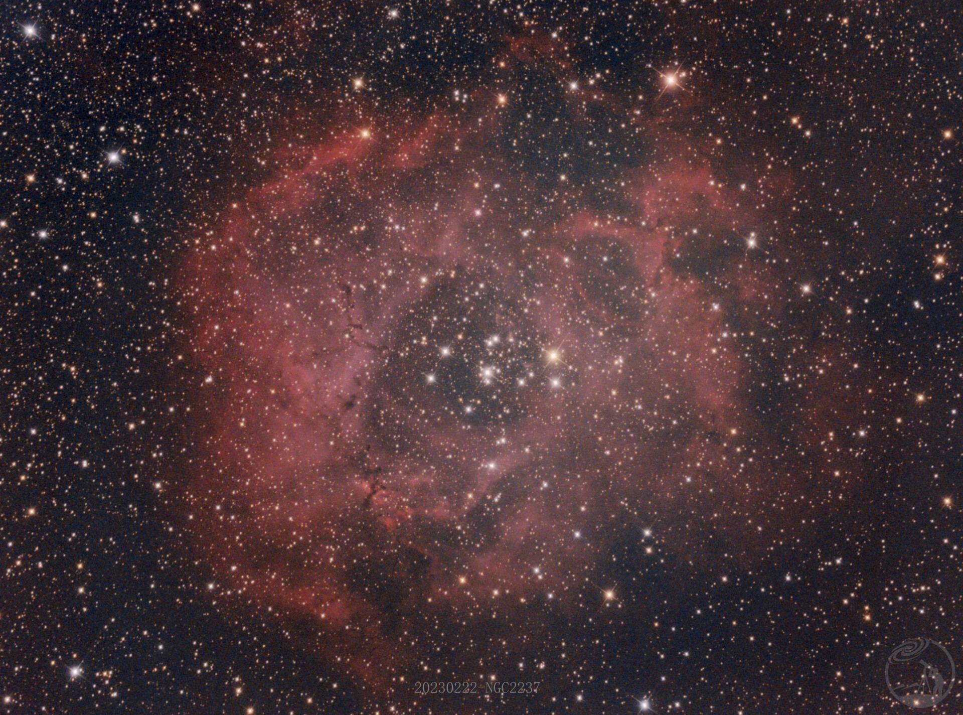 玫瑰星云NGC2237