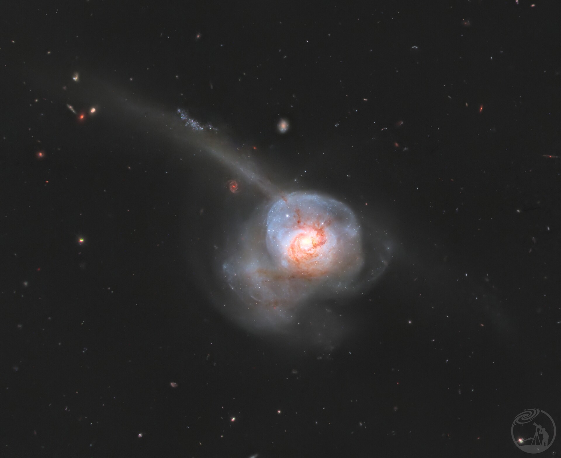 NGC34，雪鸮星系