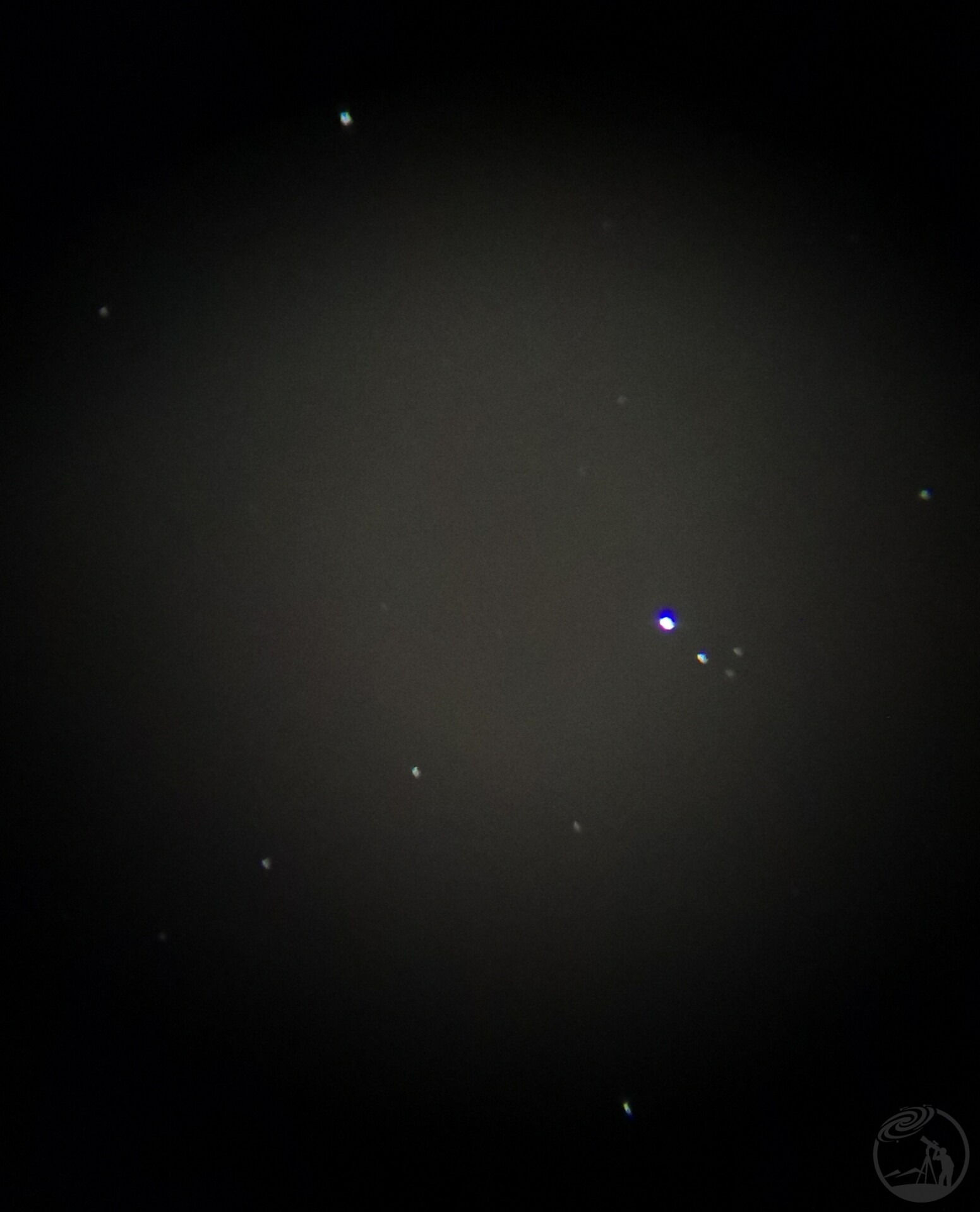 在8级光害拍M45昴宿星团