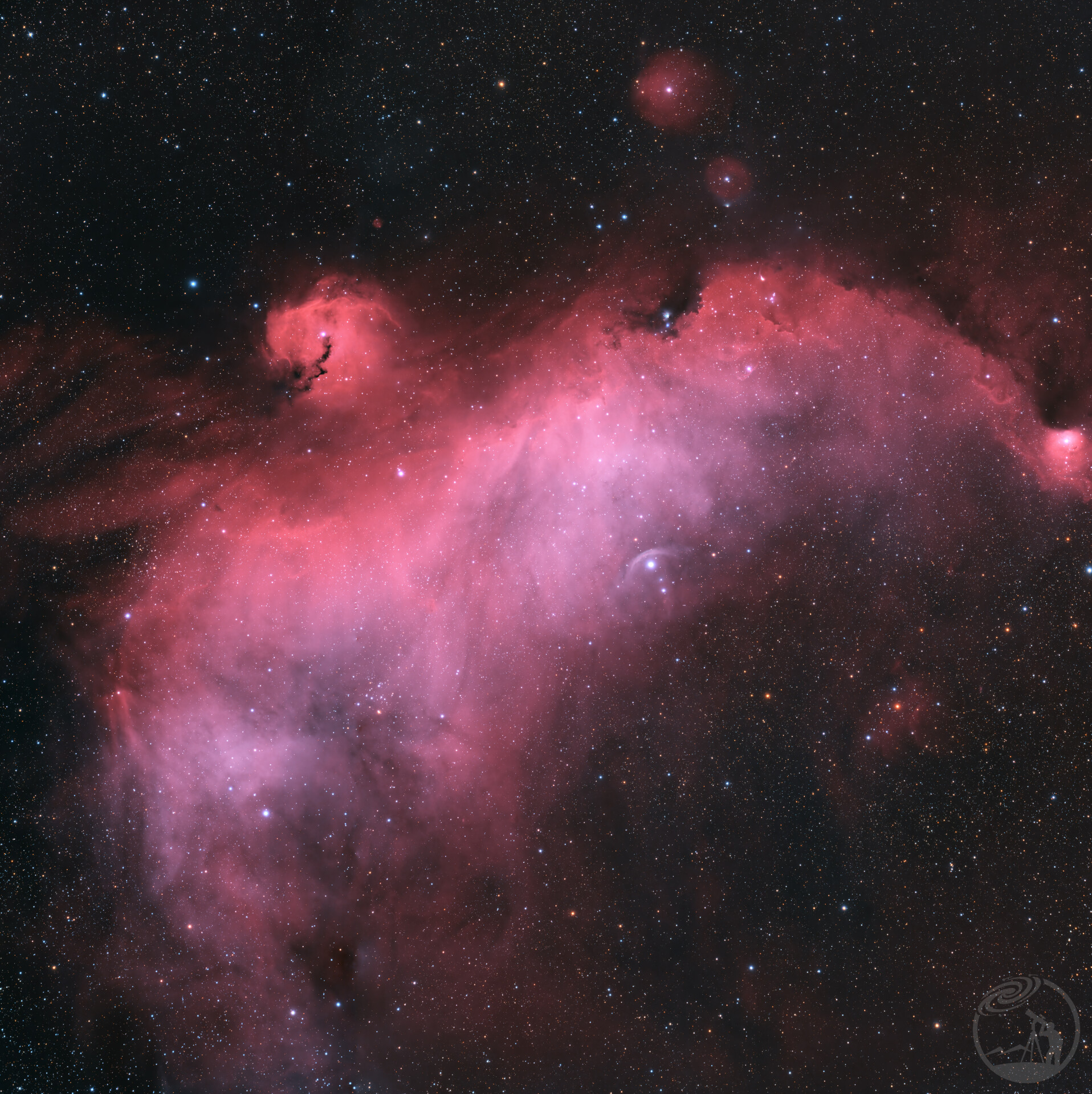 IC2177 海鸥星云 HOO