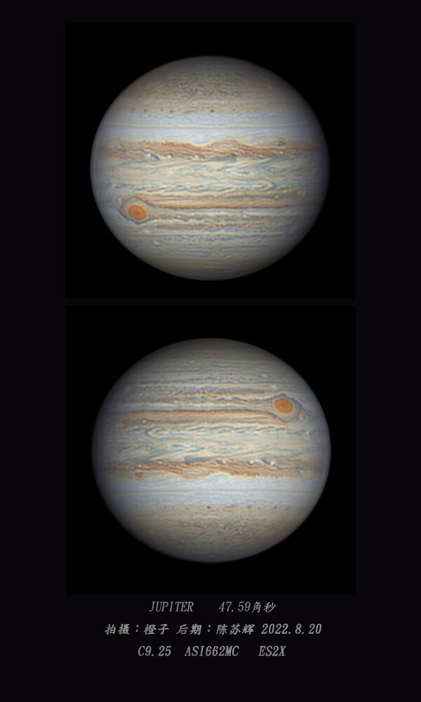 2022年8月20日的木星