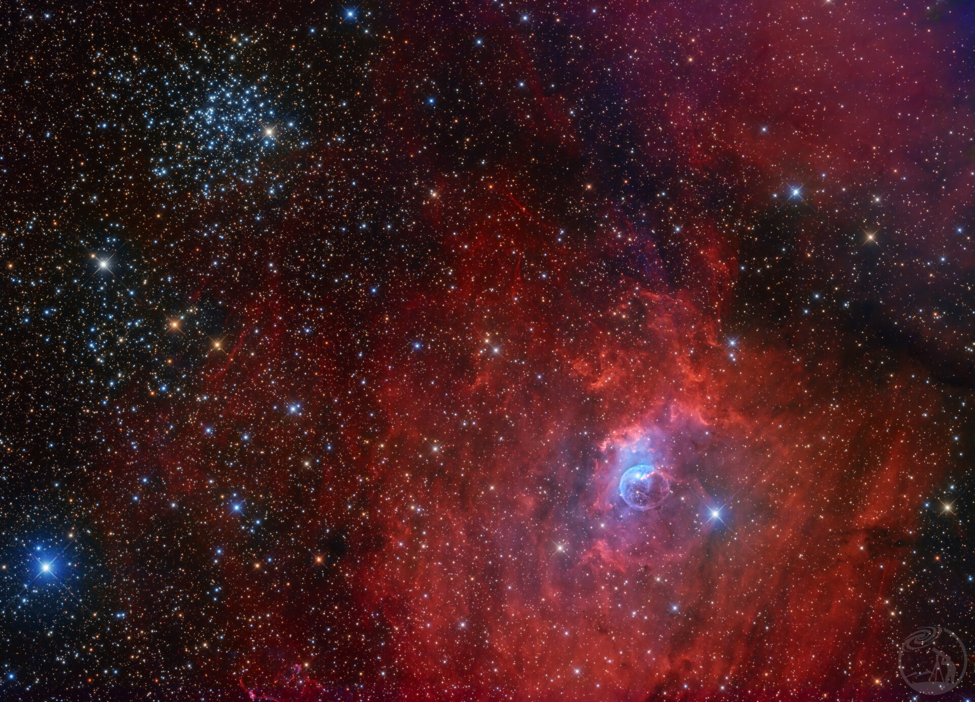 NGC7635&M52