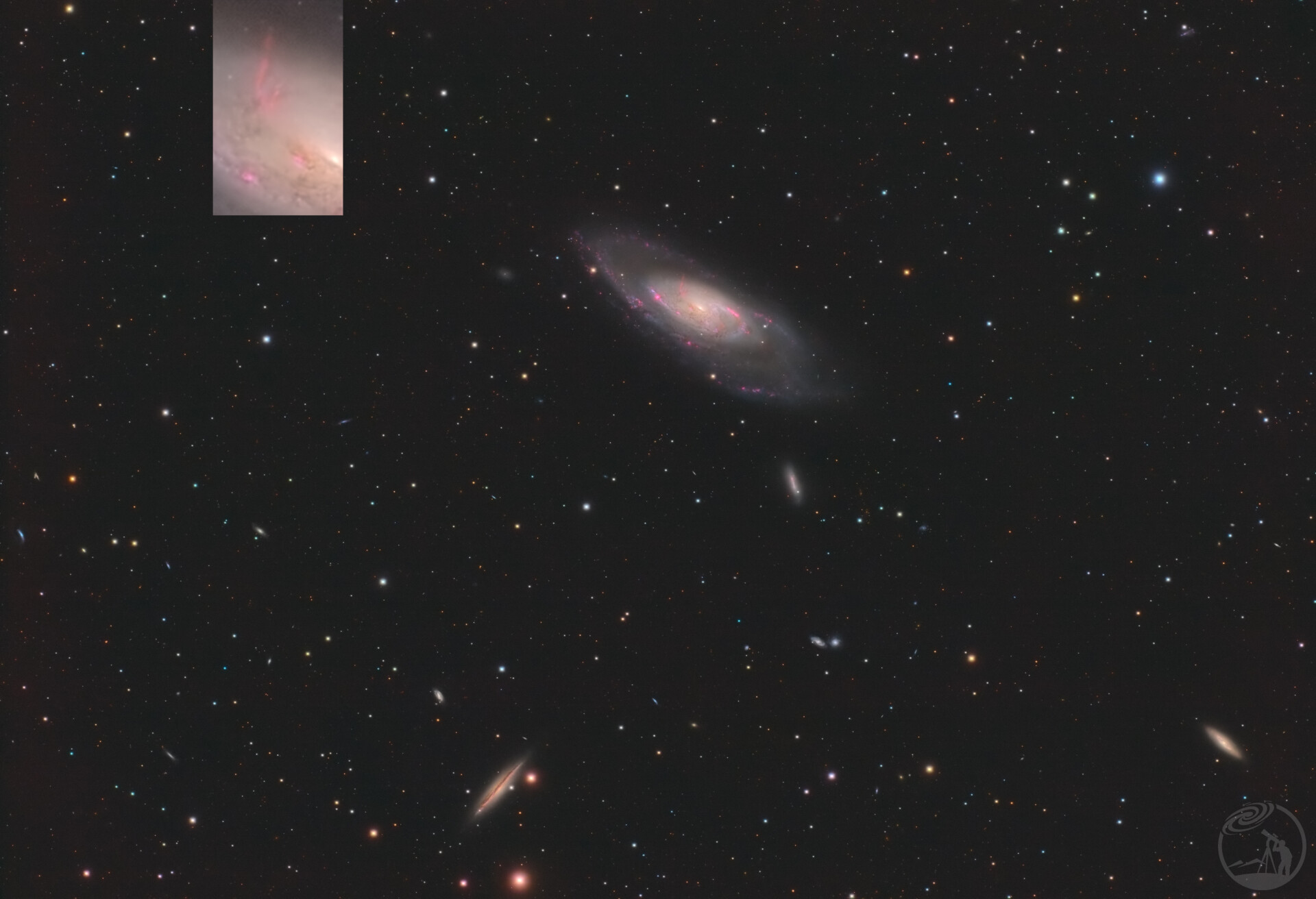 M106的Ha喷流