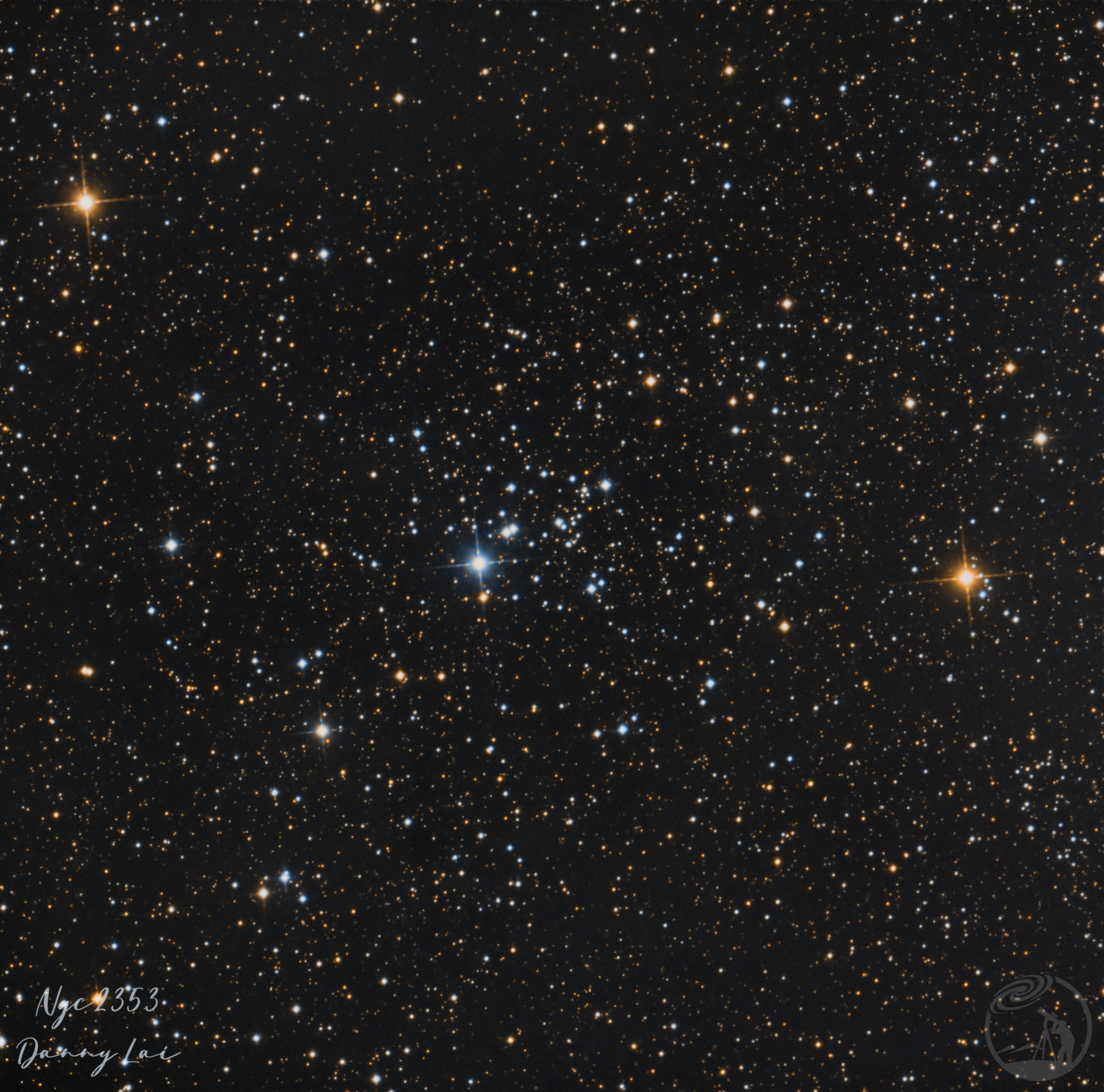 Ngc2353艾弗里岛星团