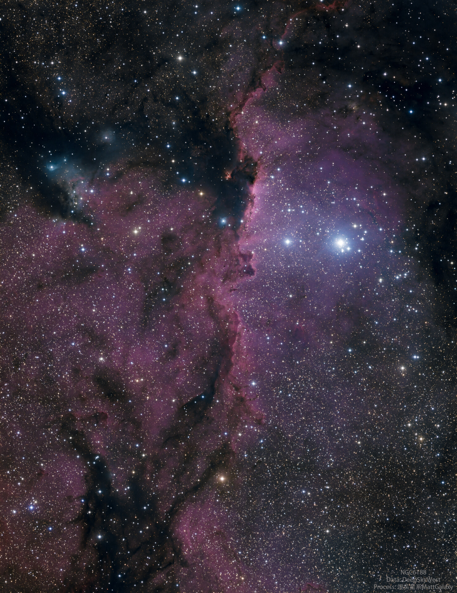 NGC6188-天坛座发射星云