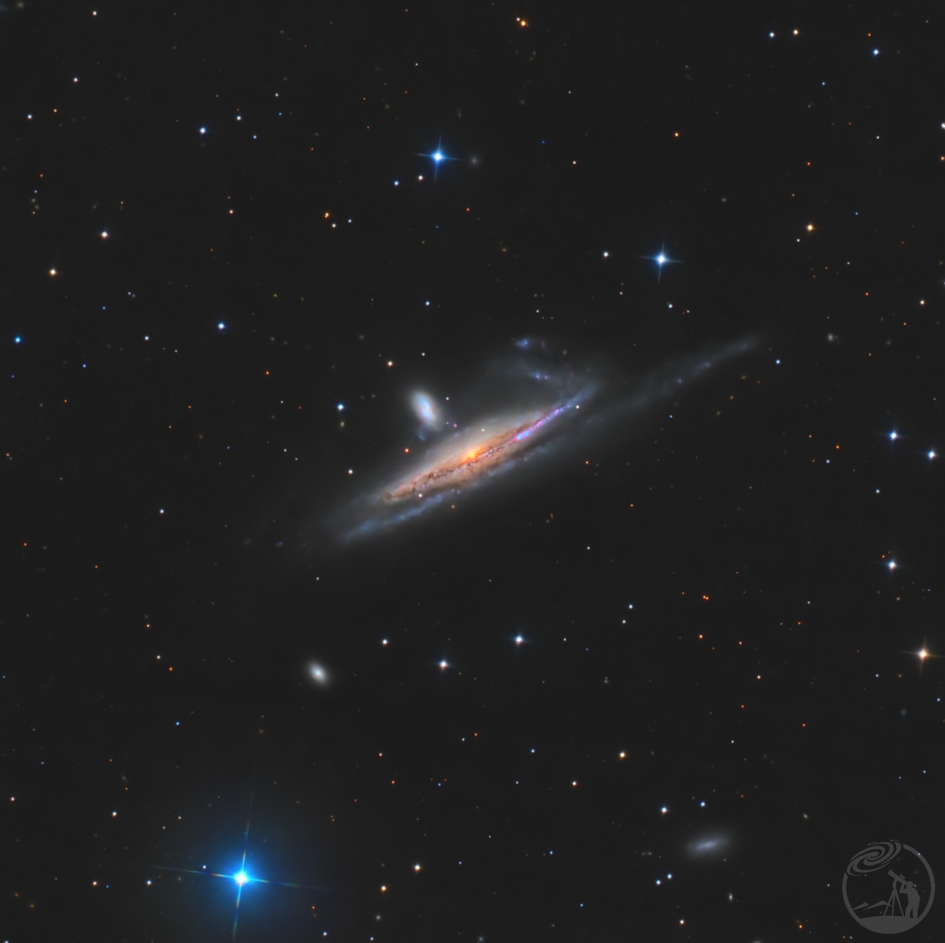 NGC1532，梭子蟹星系
