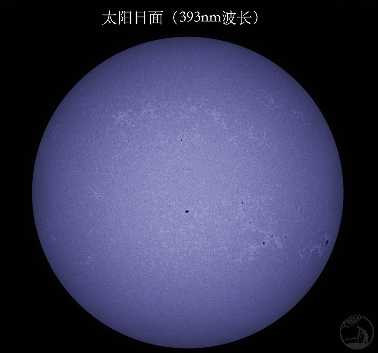 太阳日面-393nm