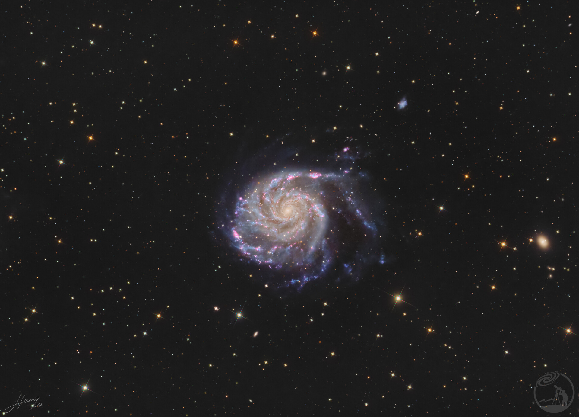 M101风车星系