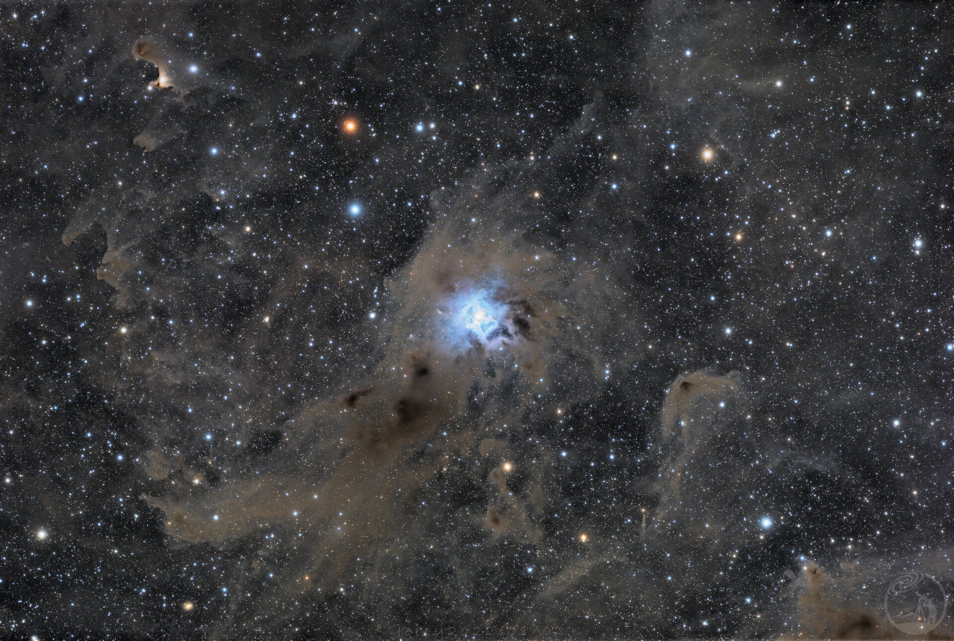 鸢尾花星云 Ngc7023(重做)