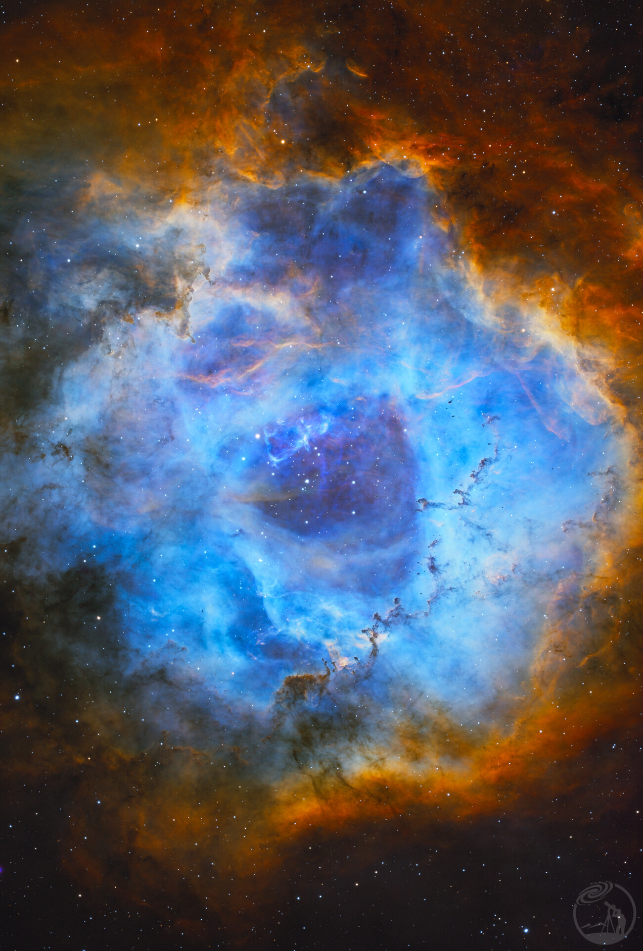 NGC2244玫瑰星云SHO