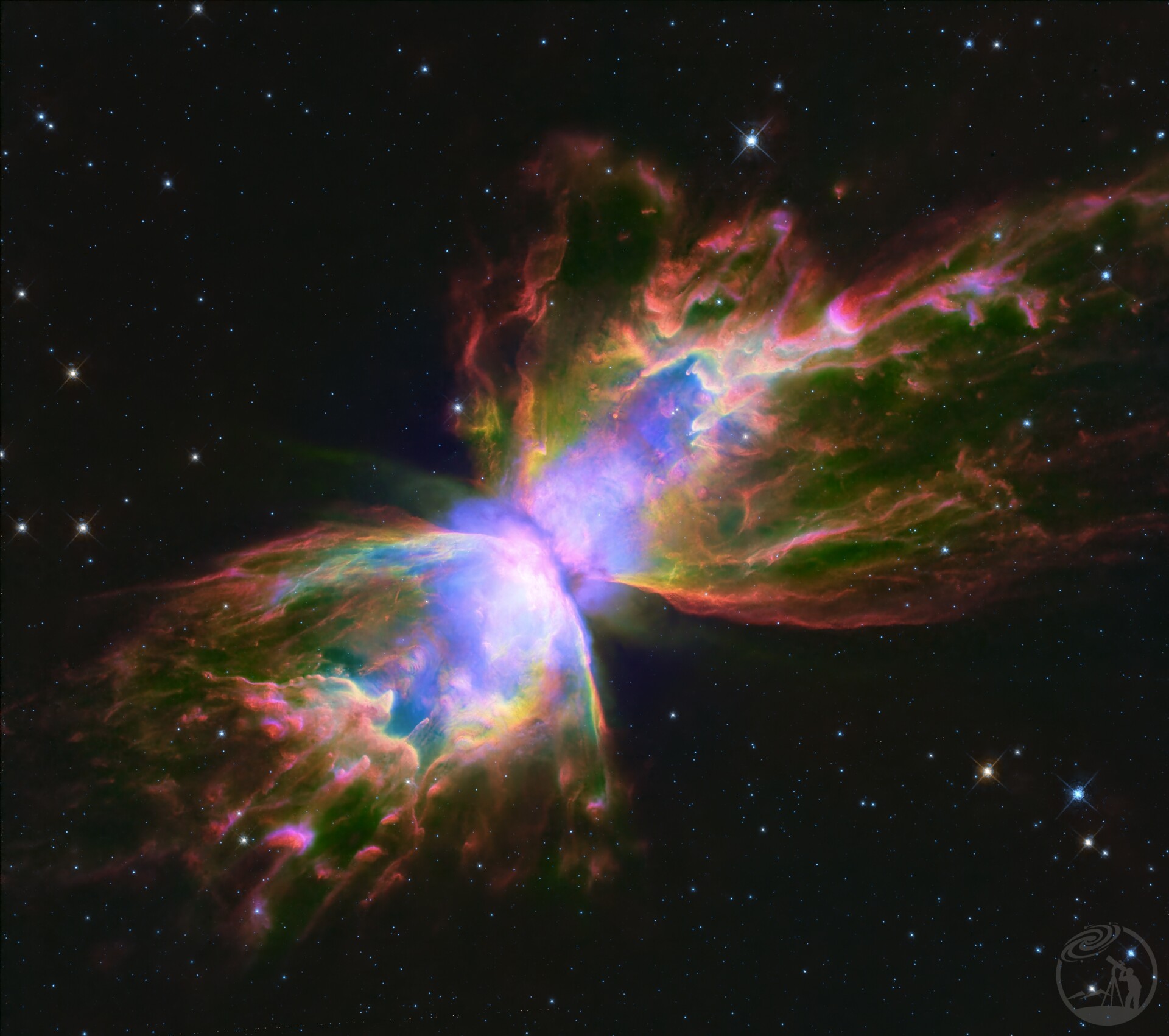 NGC6302，蝴蝶星云