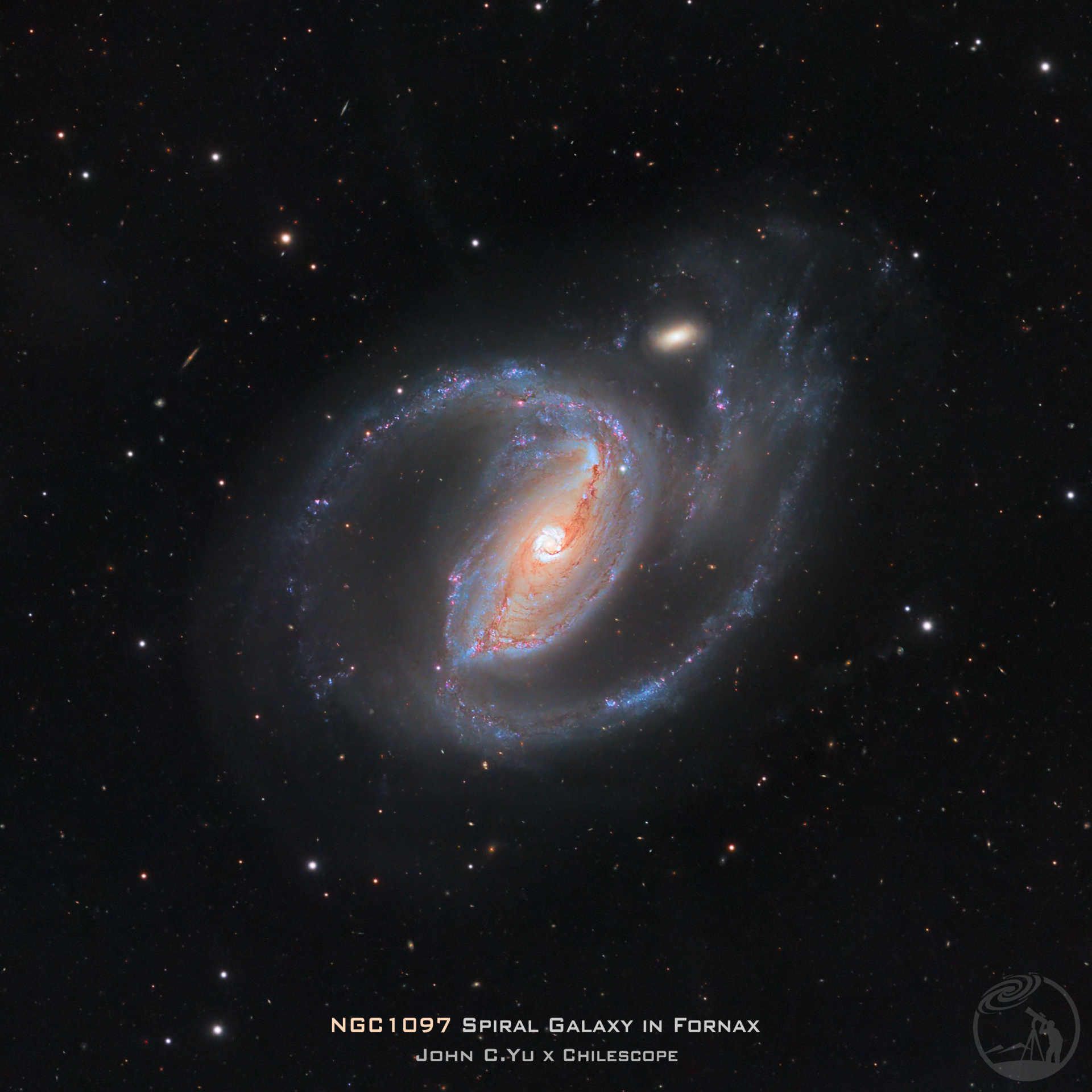 NGC1097棒旋星系Remake