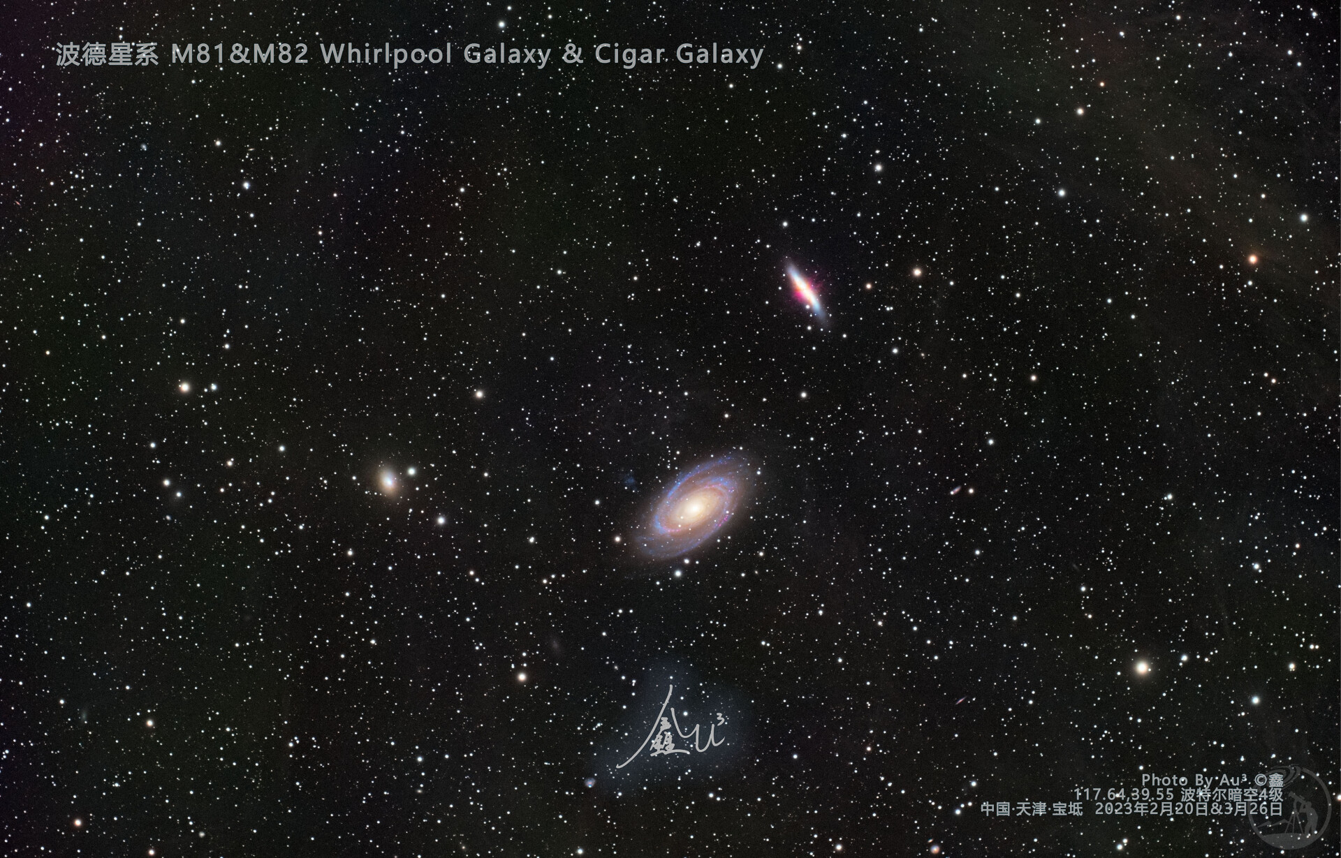 波德星系 M81&M82