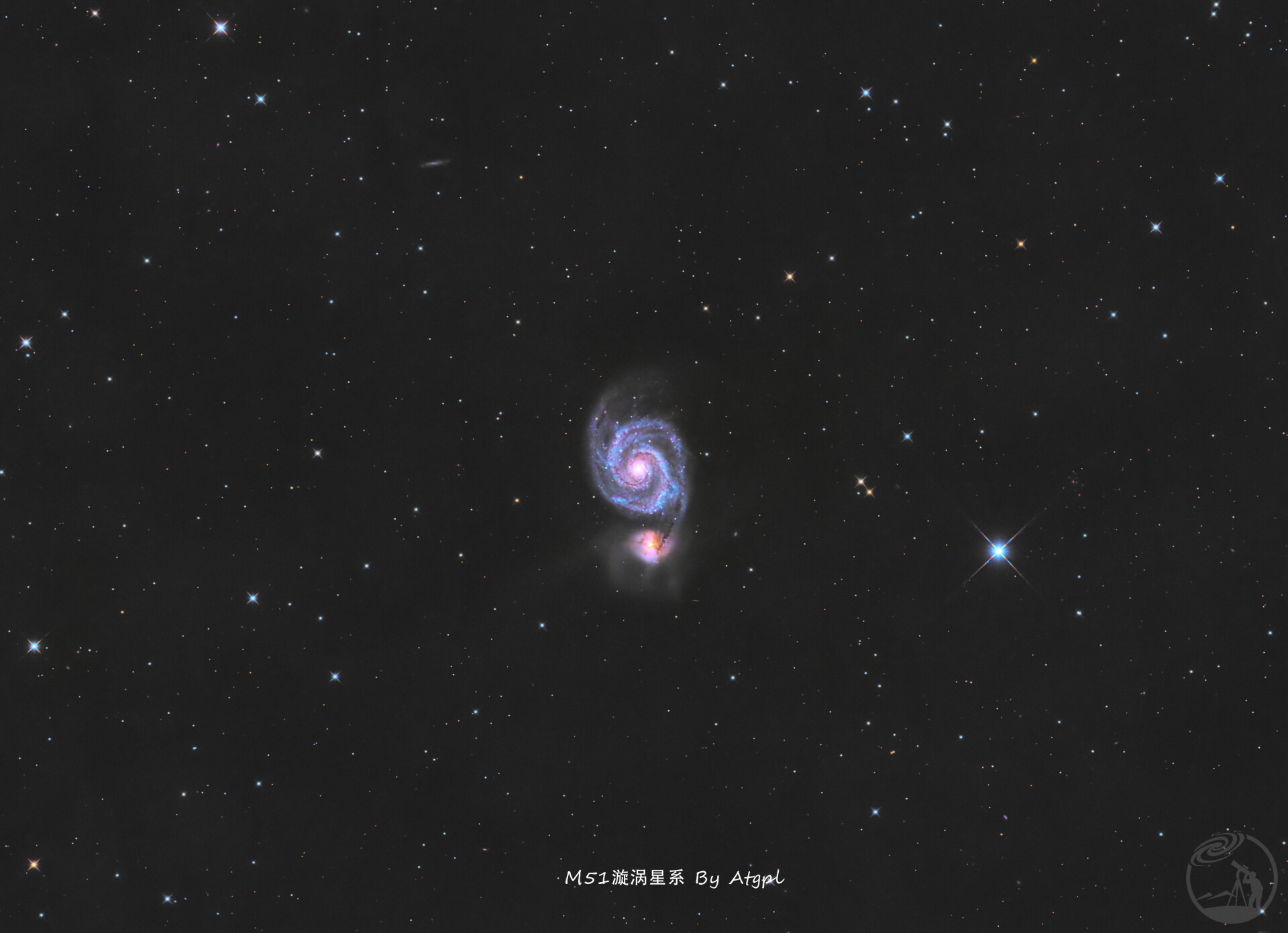 M51漩涡星系