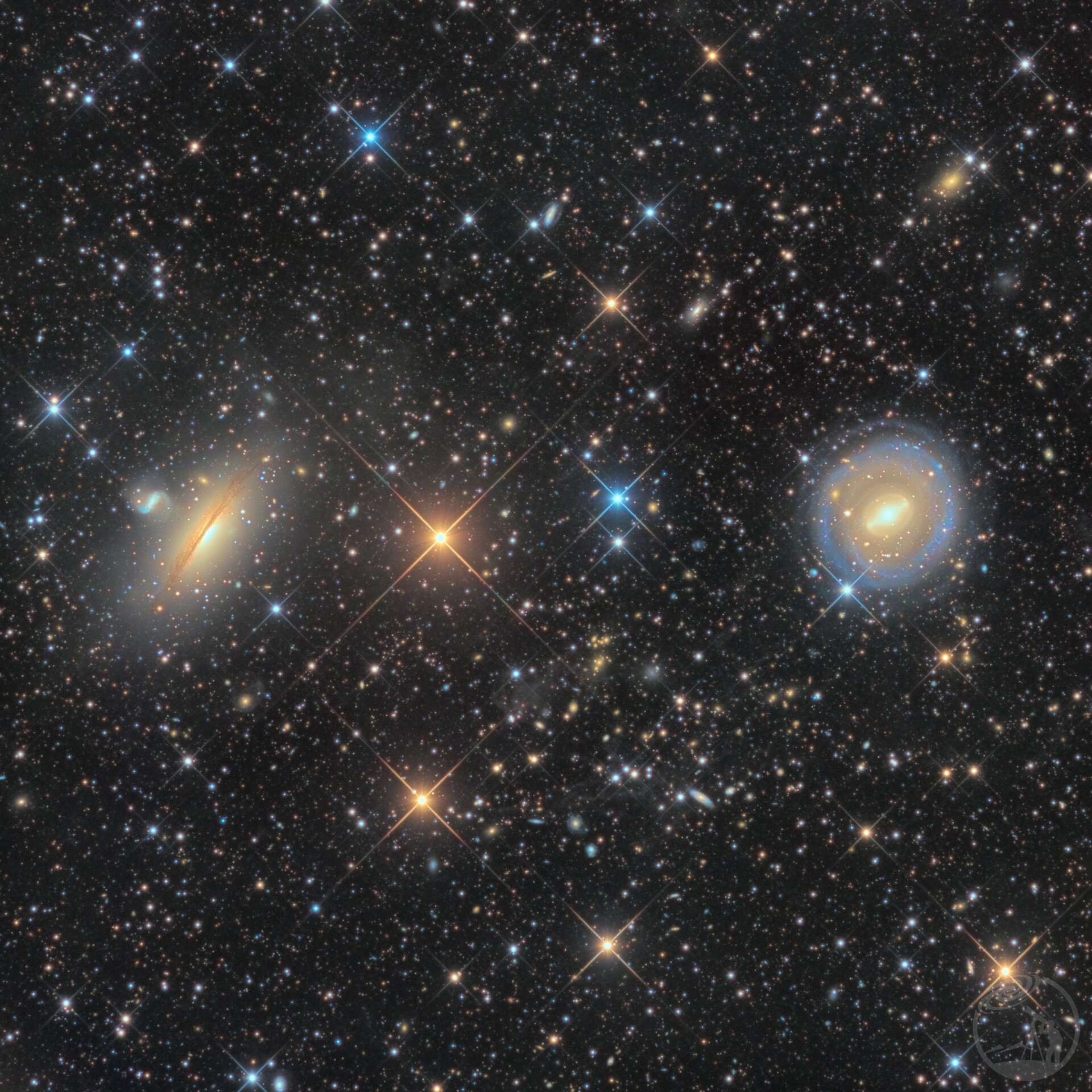 NGC5078 & NGC5101