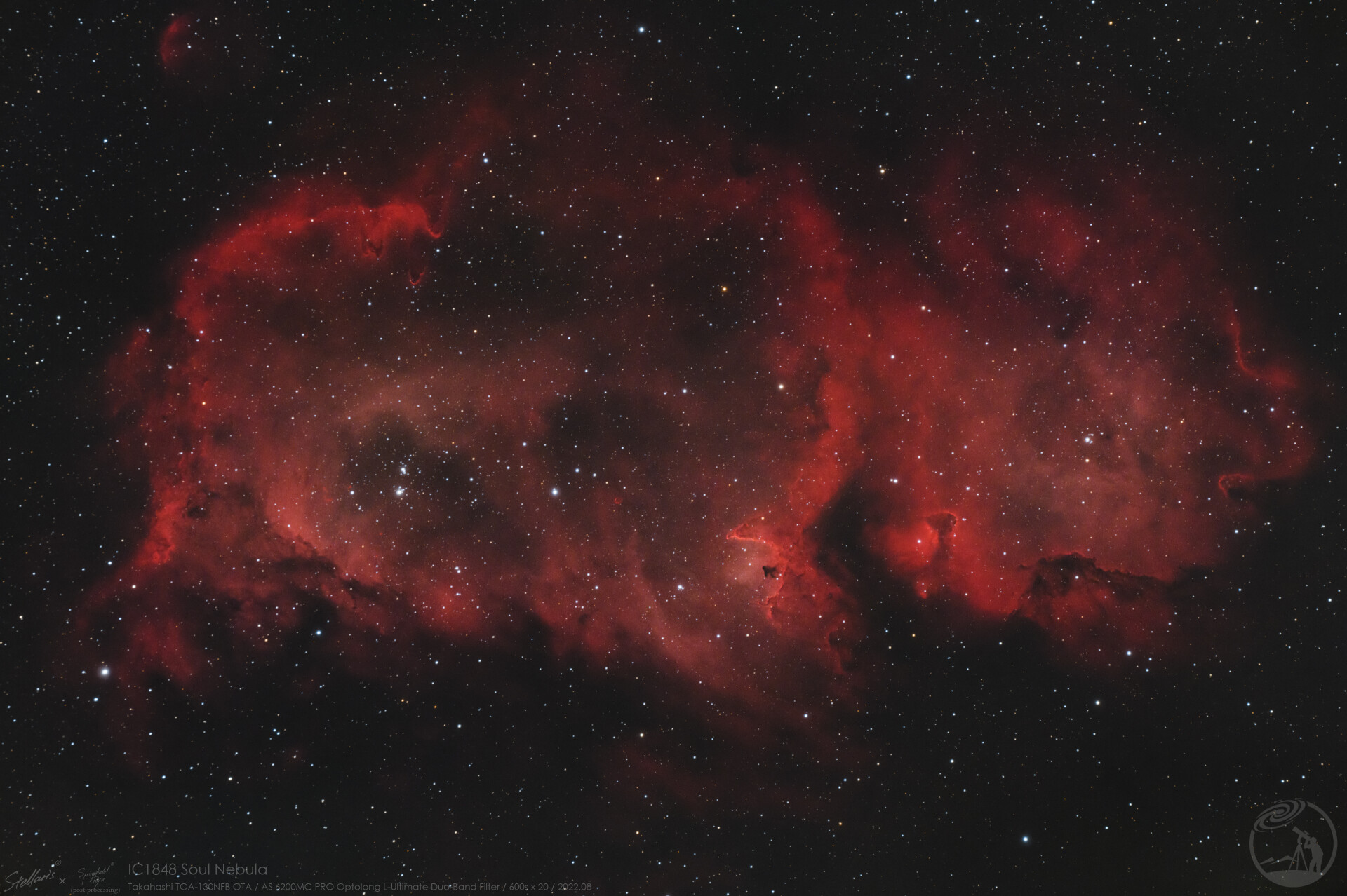 IC1848 灵魂星云