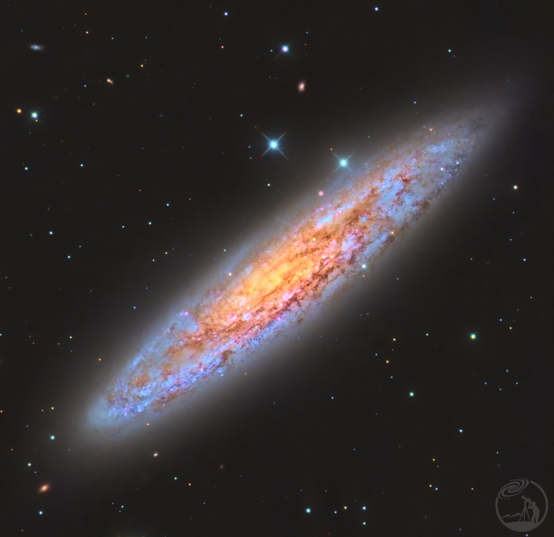 NGC253，银元星系