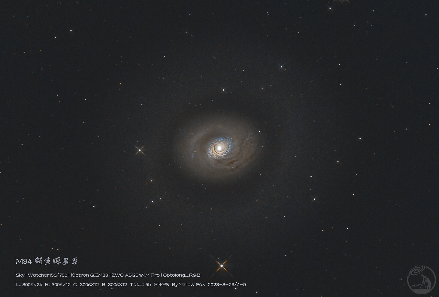 M94鳄鱼眼星系