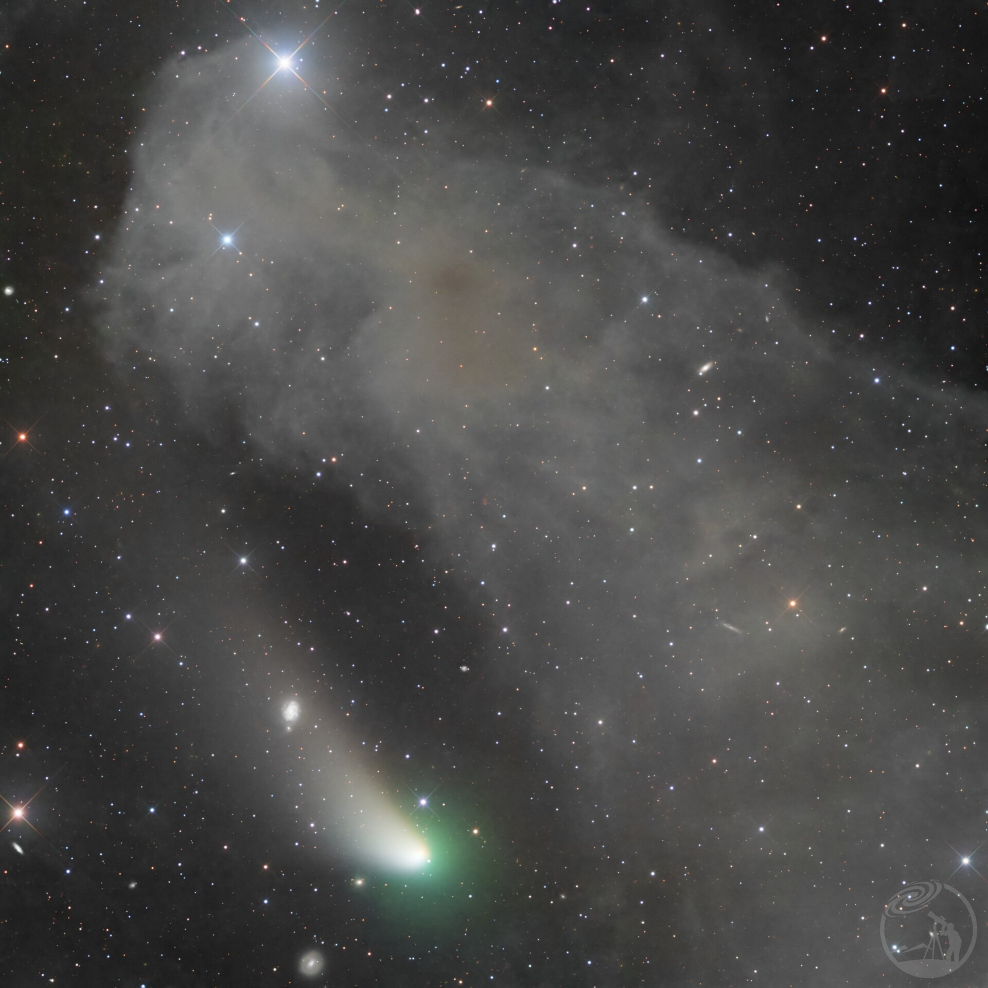 C/2022 E3彗星路过LBN 917