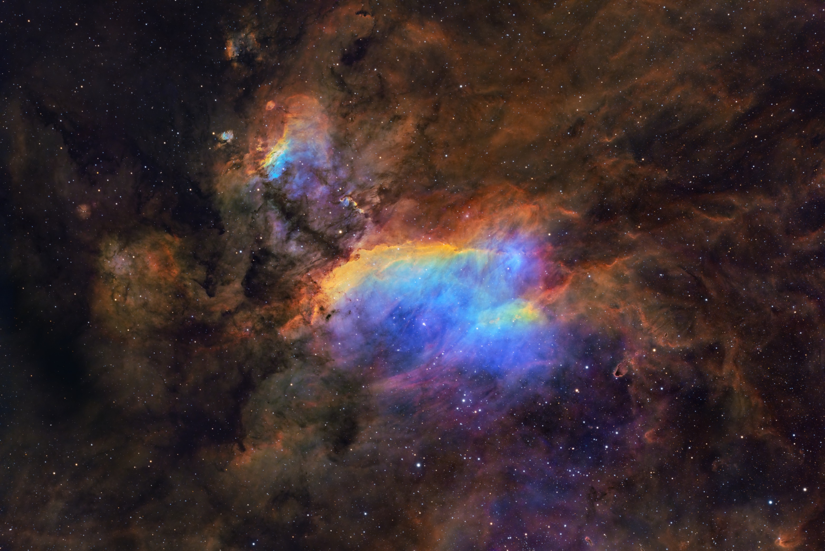 IC 4628 斑节虾星云 6.5小时 SHO